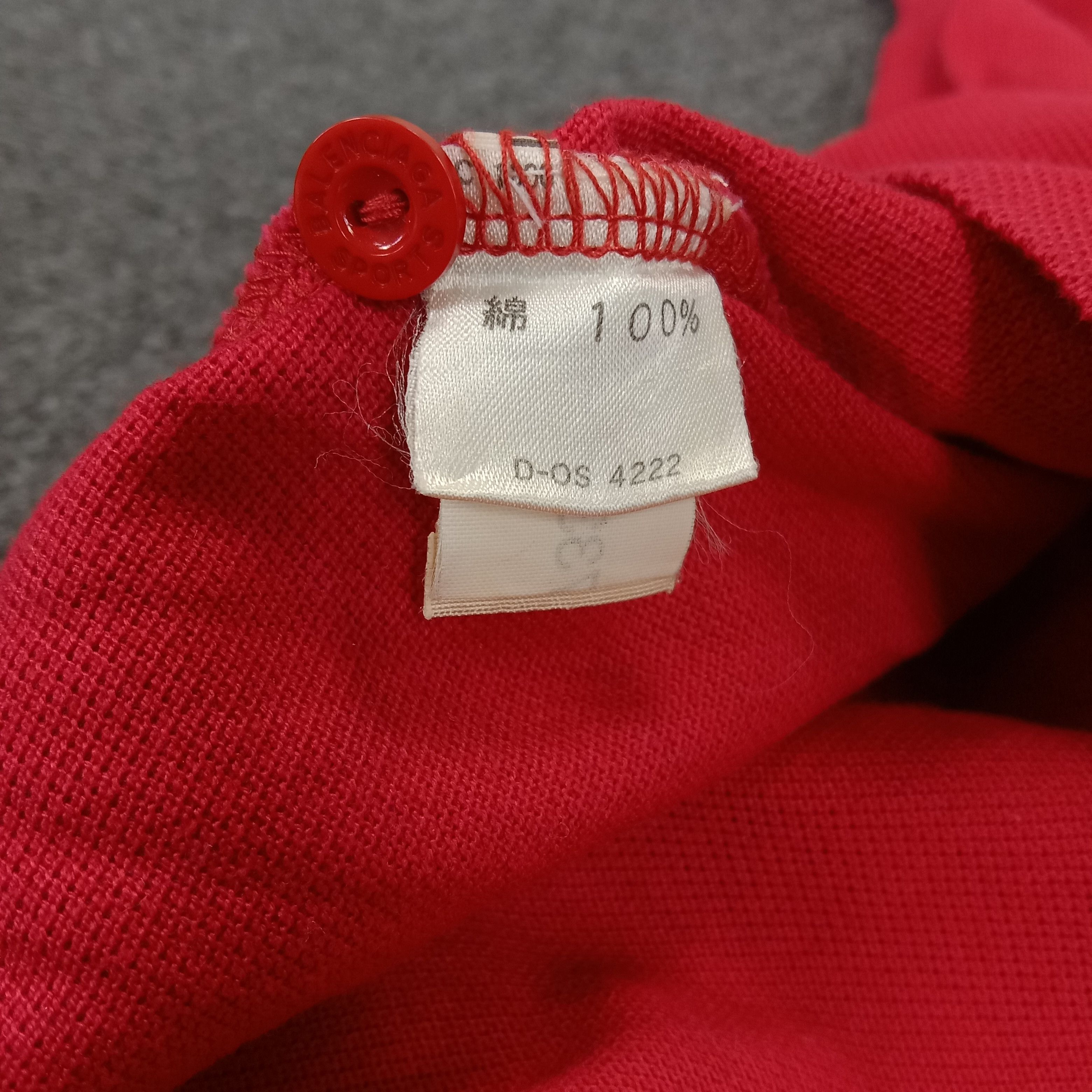 Balenciaga × Vintage Balenciaga Sport Luxury Brand Long Sleeve Polos Size US S / EU 44-46 / 1 - 10 Thumbnail
