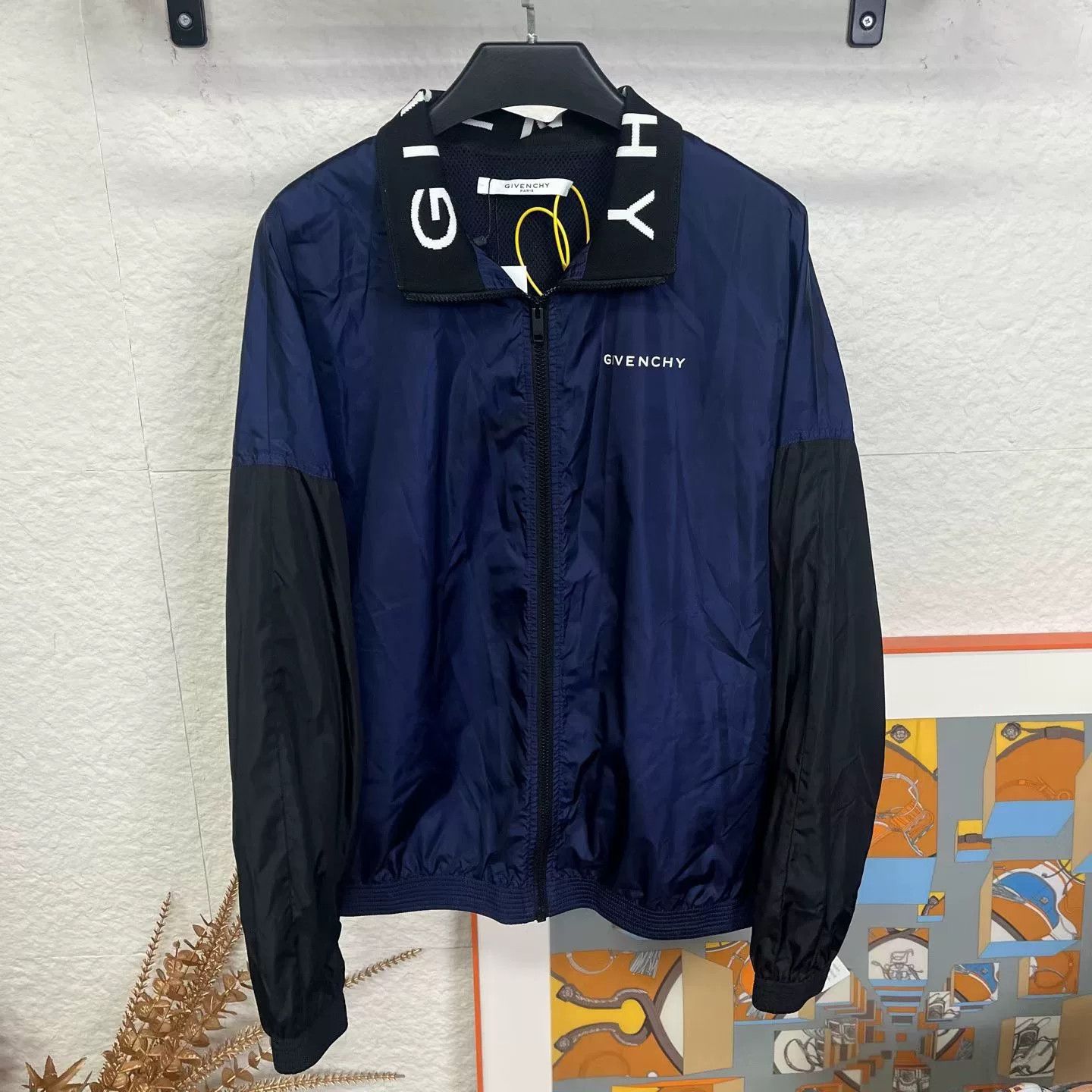 Givenchy Givenchy Logo Color Block Jacket Size US L / EU 52-54 / 3 - 1 Thumbnail
