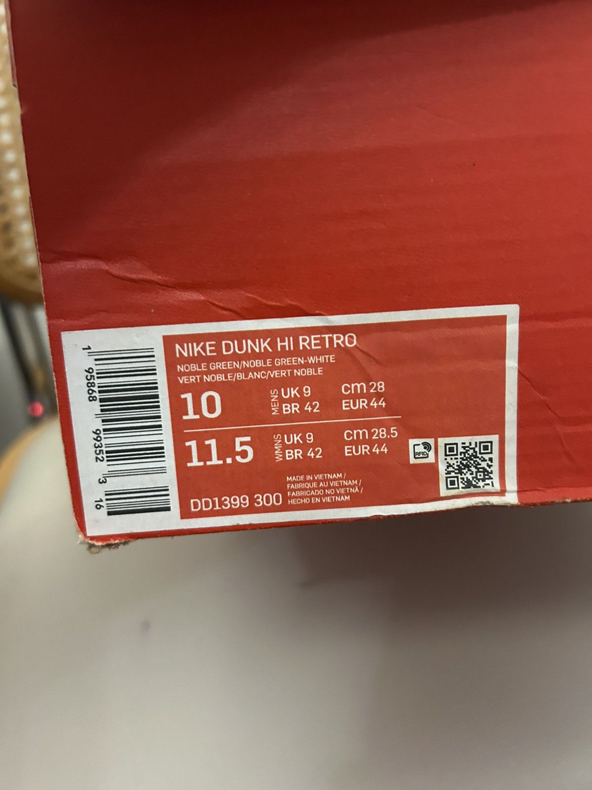 Nike Nike Dunk 'Australia' Size US 10 / EU 43 - 10 Thumbnail