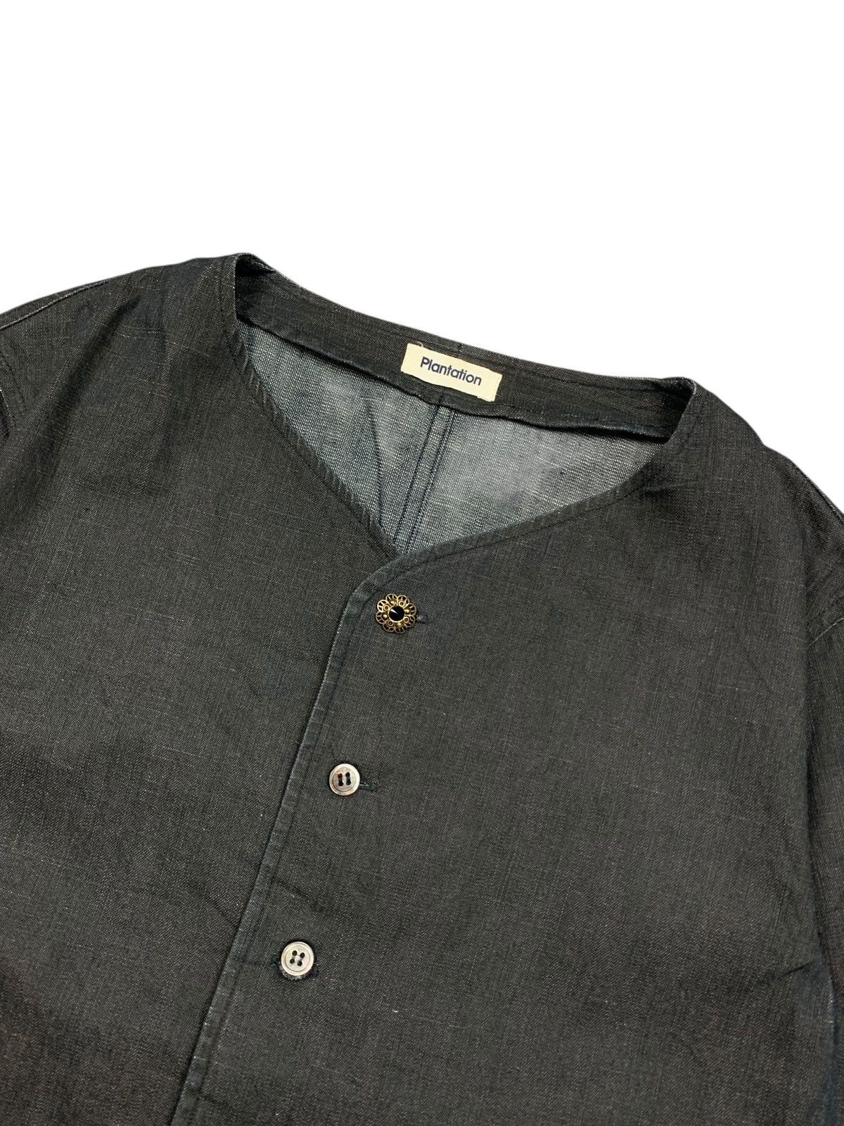 Issey Miyake 90s plantation by isseymiyake denim shirt Size US M / EU 48-50 / 2 - 4 Thumbnail