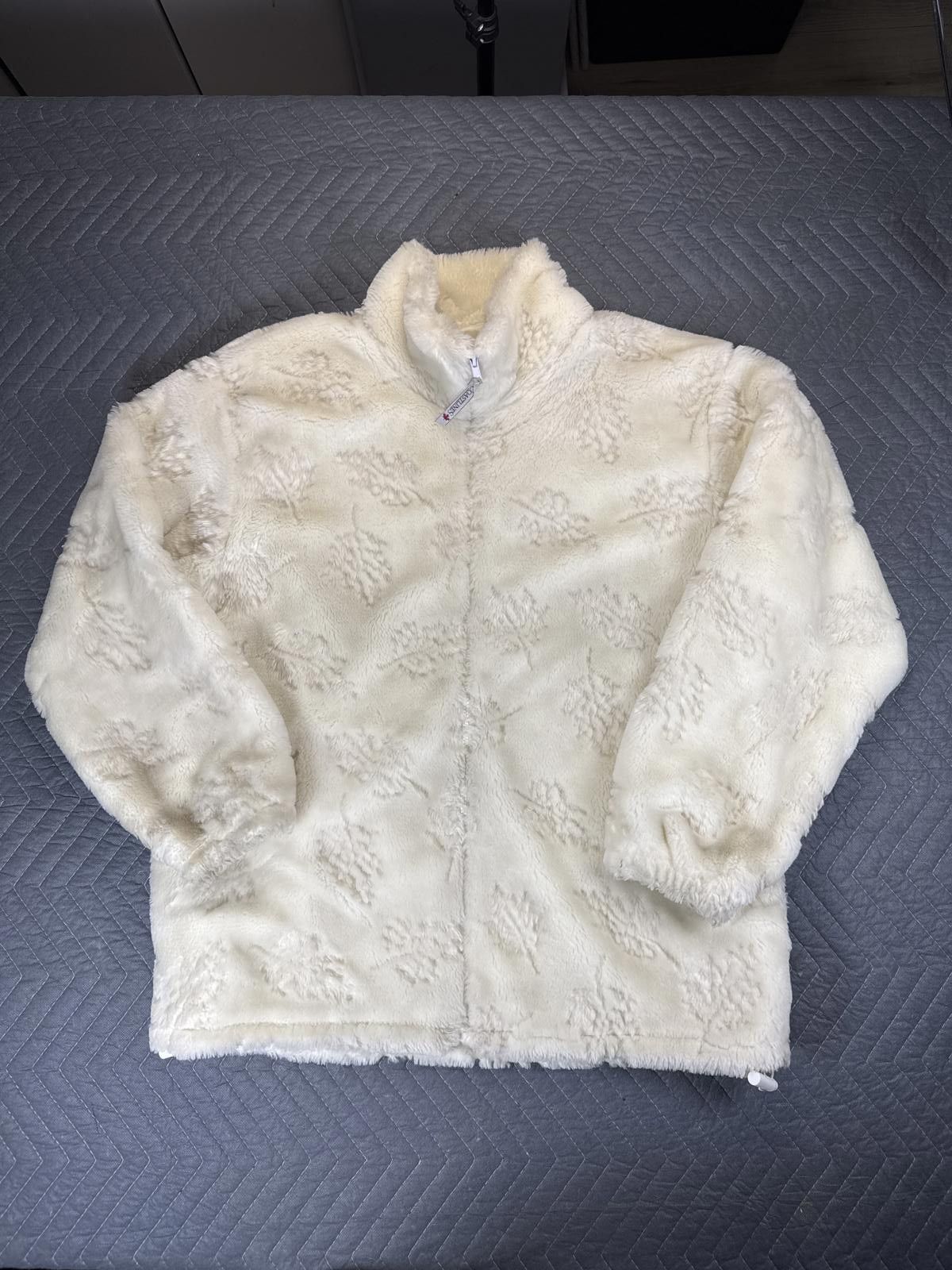 Other Vintage Fleece Zip Up Jacket Leaf Print Women’s XL Size XL / US 12-14 / IT 48-50 - 1 Thumbnail