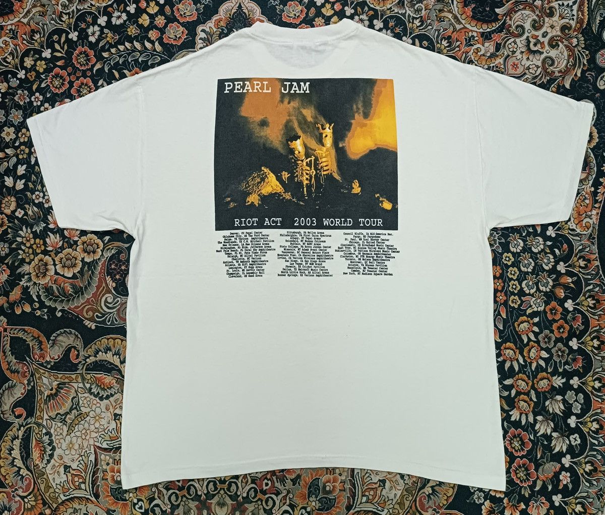 Band Tees Vintage Pearl Jam Size US XL / EU 56 / 4 - 3 Thumbnail