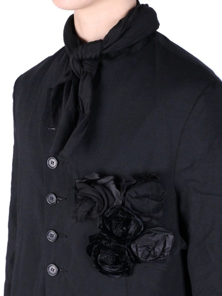 Elena Dawson ELENA DAWSON 20-21 BLACK WOOL 8 BUTTON BLAZER Size US L / EU 52-54 / 3 - 4 Thumbnail