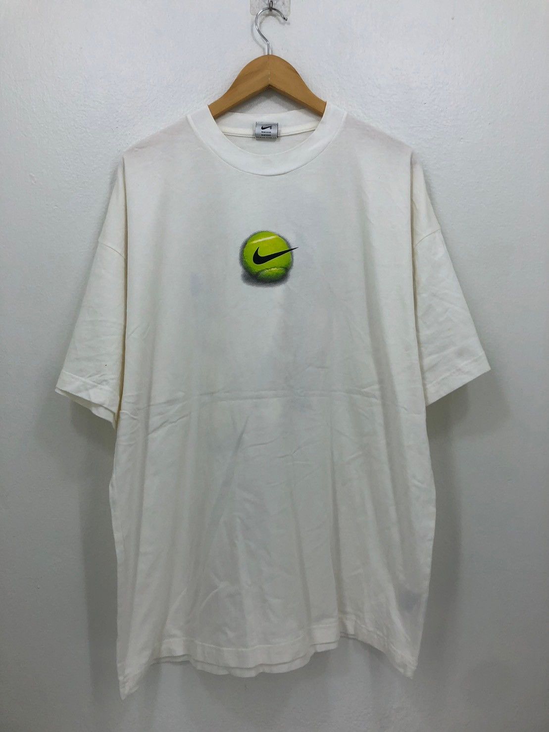 Nike × Vintage Vintage 90's Nike Andre Agassi shirt Grey tag label wts01 Size US L / EU 52-54 / 3 - 4 Thumbnail