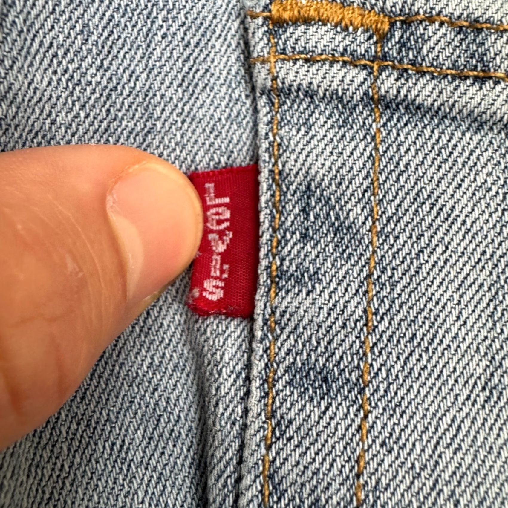 Levi's Levi's 512 Slim Fit Taper Leg Flex Denim Jeans Mens 31x30 Blue Light Wash Cotton Size US 31 - 6 Thumbnail