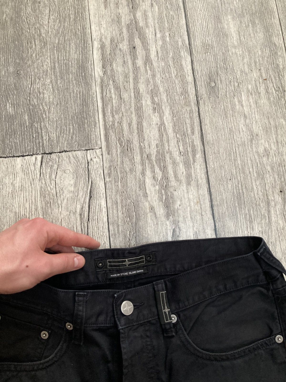 Stone Island × Vintage VIntage stone island denims pants 30 S y2k uk drill drip Size US 30 / EU 46 - 7 Thumbnail