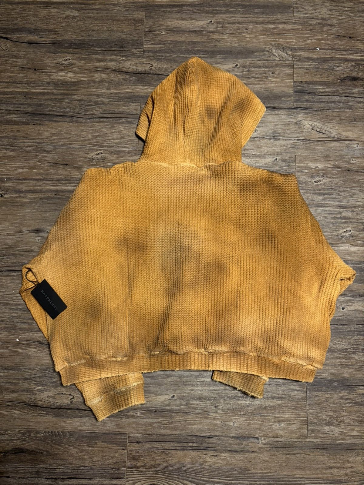 The GV Gallery Gv Gallery Waffle Thermal Zip-up Size Medium Mustard Size US M / EU 48-50 / 2 - 6 Thumbnail
