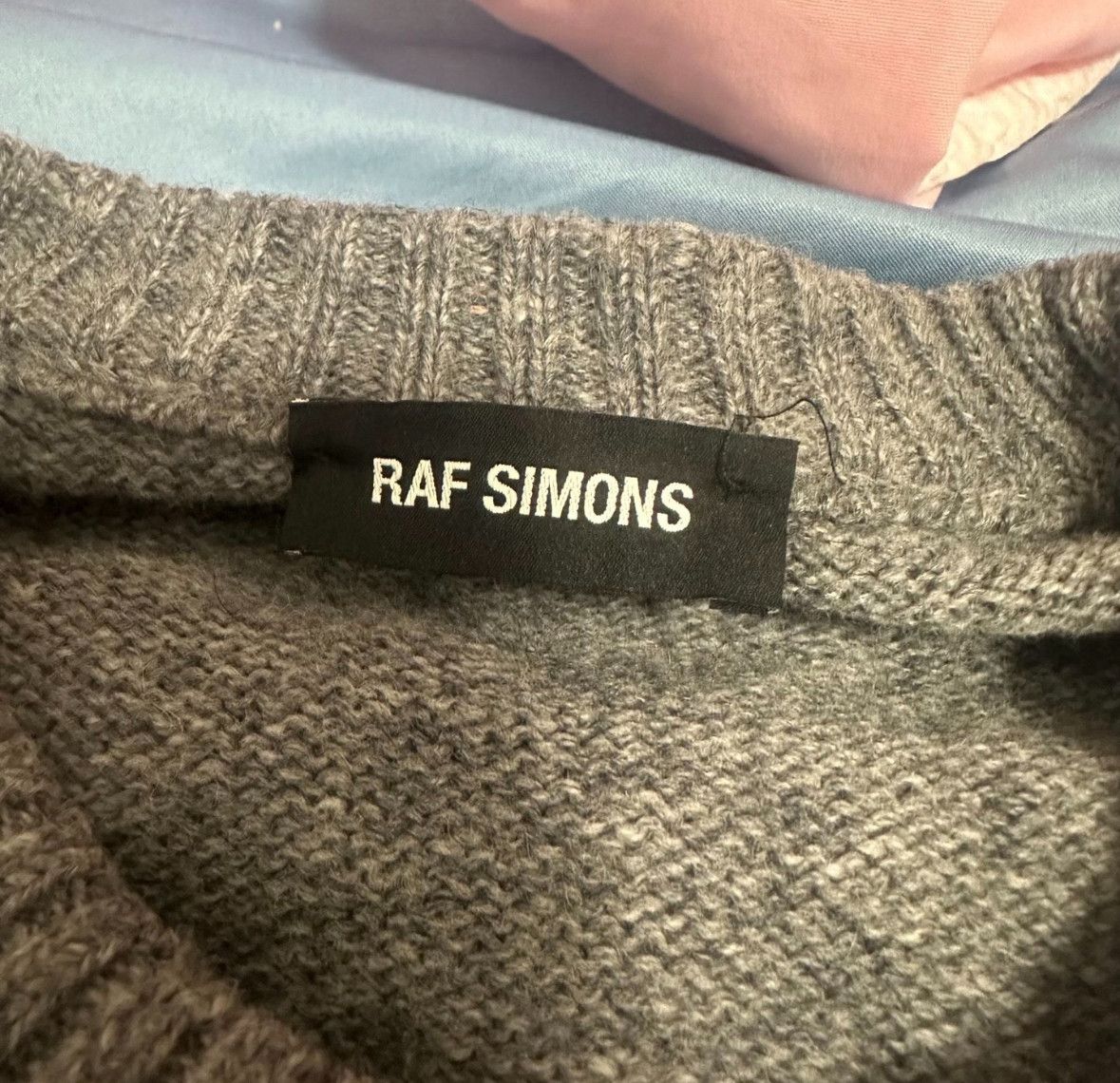 Raf Simons Raf Simons 19fw show os portrait patch sweater Size US S / EU 44-46 / 1 - 4 Thumbnail