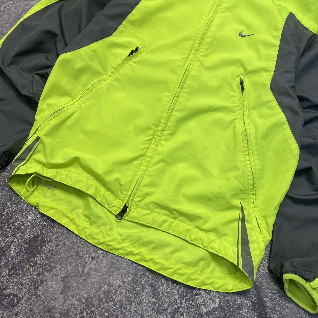 Other Vintage Nike Small Swoosh Drill Nylon light jacket Size US M / EU 48-50 / 2 - 4 Thumbnail
