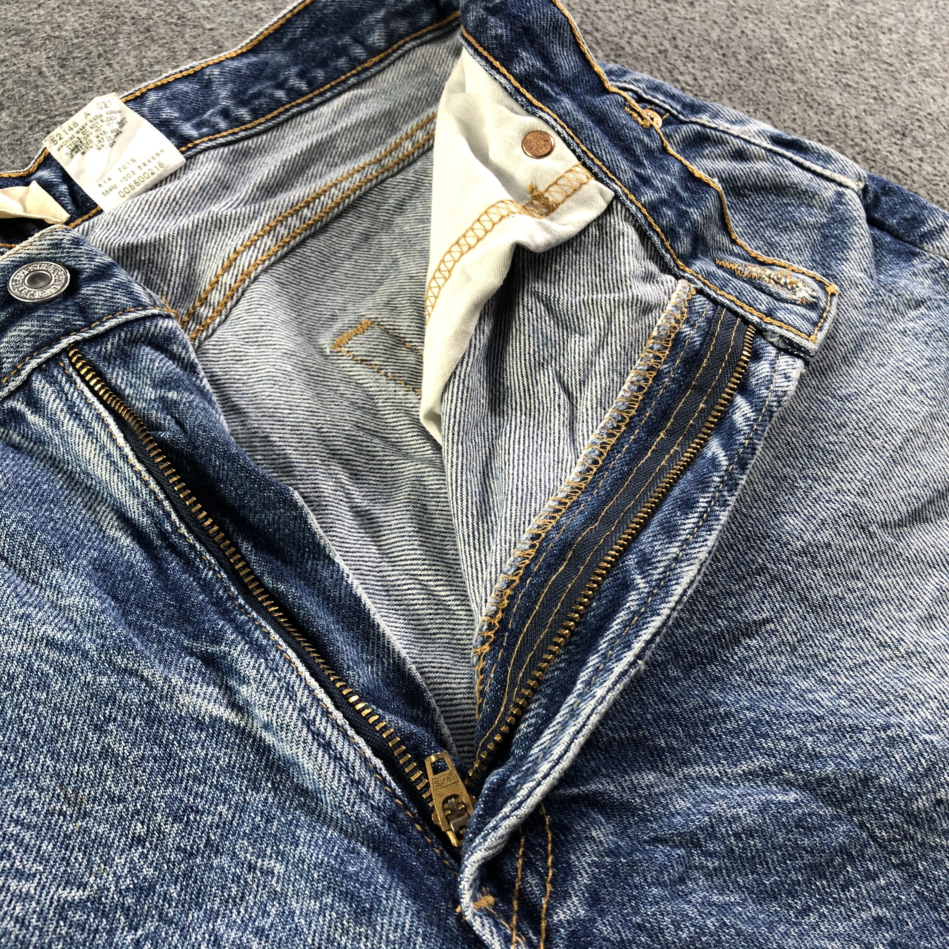 Levi's Vintage Blue Wash Levis 550 Jeans-J3201 Size US 36 / EU 52 - 8 Thumbnail