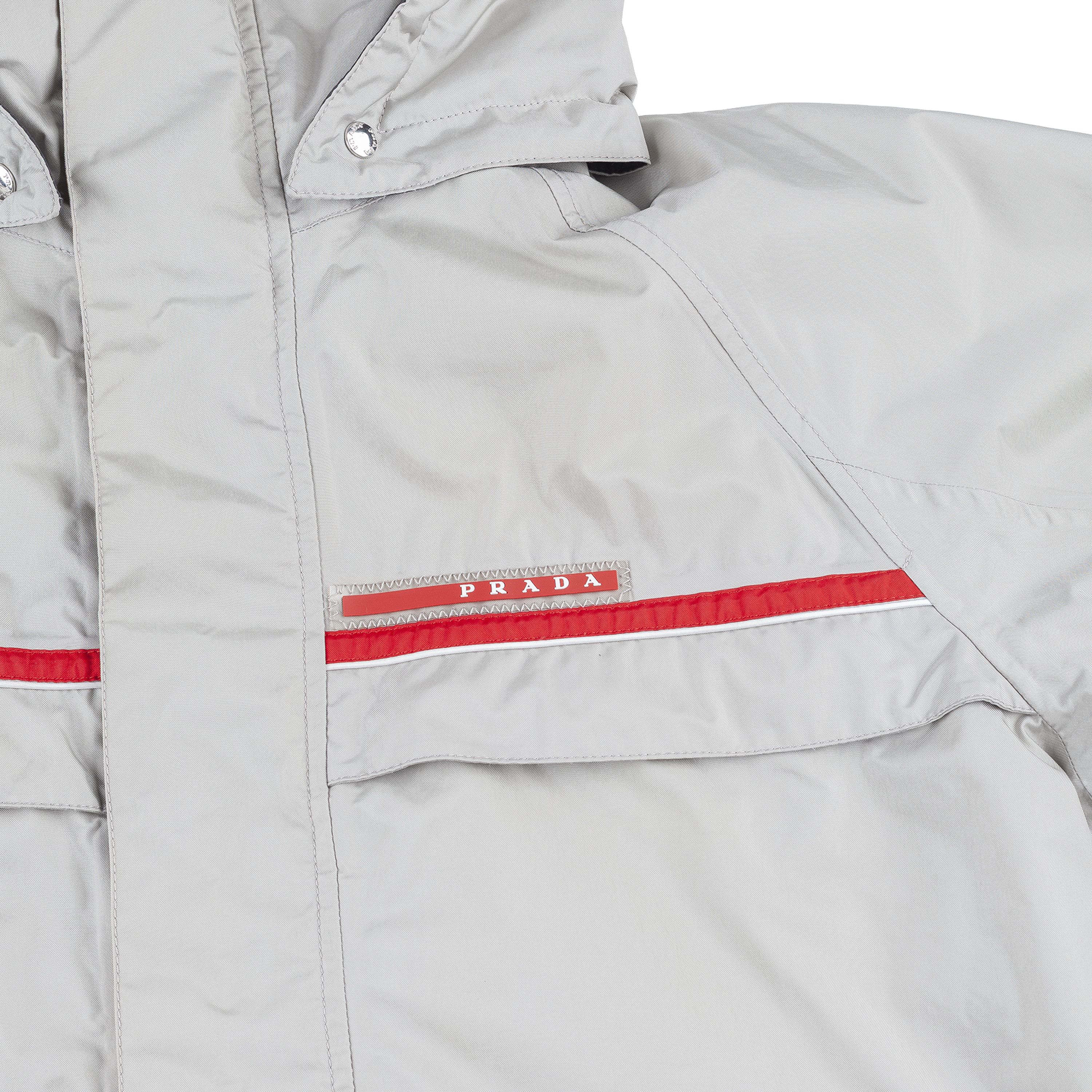 Prada Prada Sport Vintage Active Gray Waterproof Insulated Jacket Size US XL / EU 56 / 4 - 6 Thumbnail