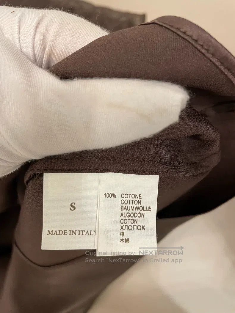 Brunello Cucinelli Brunello Cucinelli Dark brown cotton faux two-piece vest Size S / US 4 / IT 40 - 4 Thumbnail