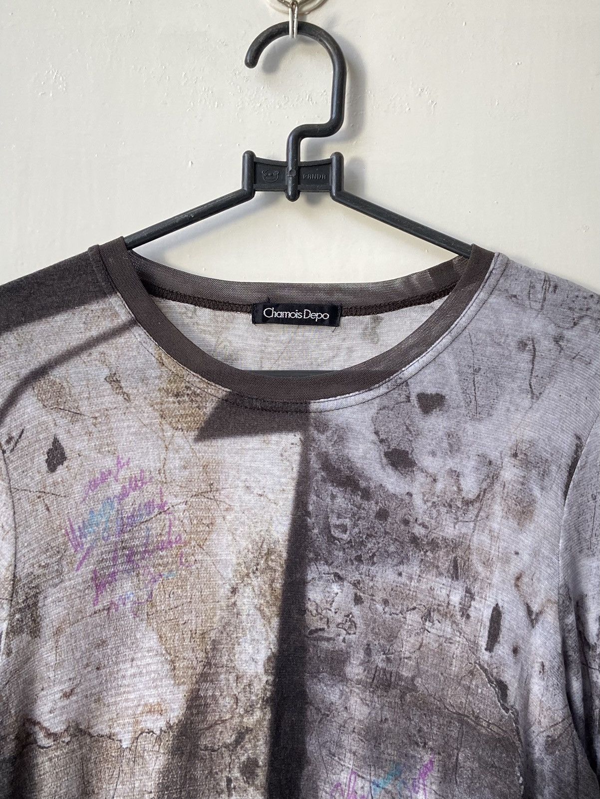 Designer × Japanese Brand CHAMOIS DEPO Motive T-shirt Size US XXS / EU 40 - 13 Thumbnail