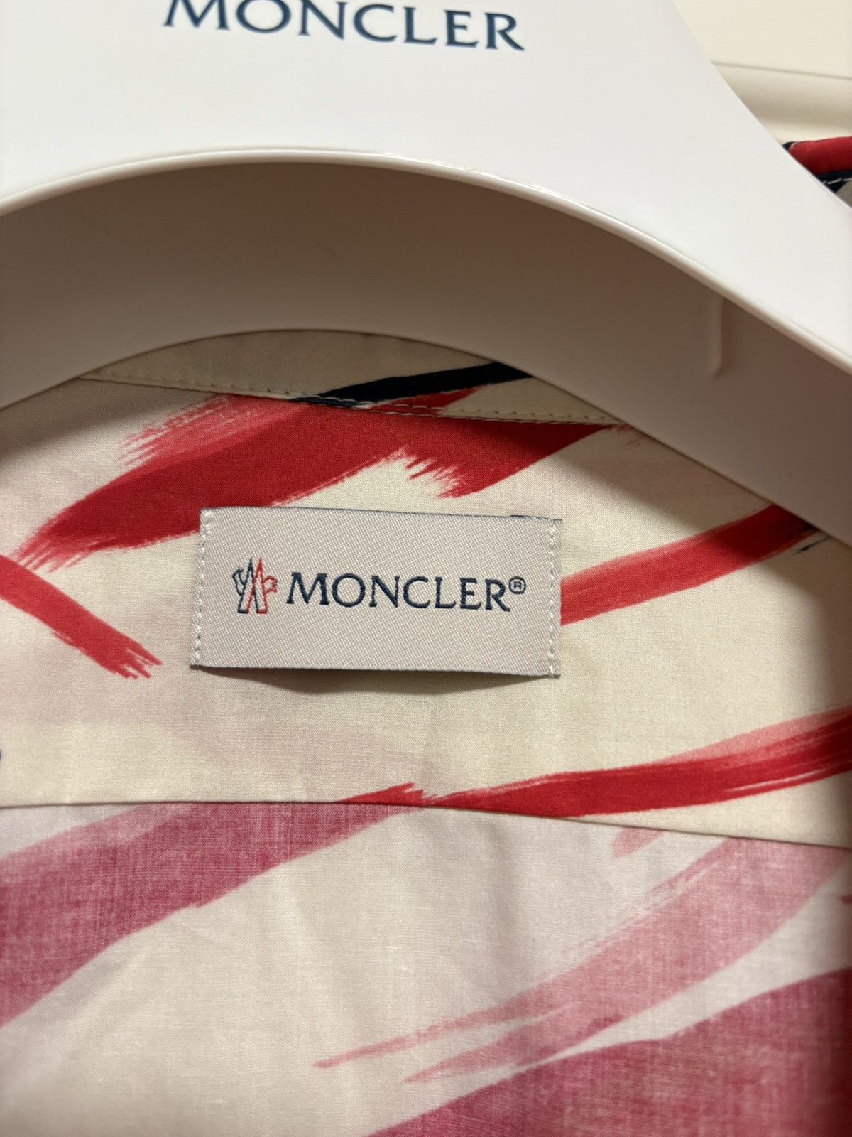 Moncler Moncler Short Sleeved Shirt Size US XL / EU 56 / 4 - 4 Thumbnail