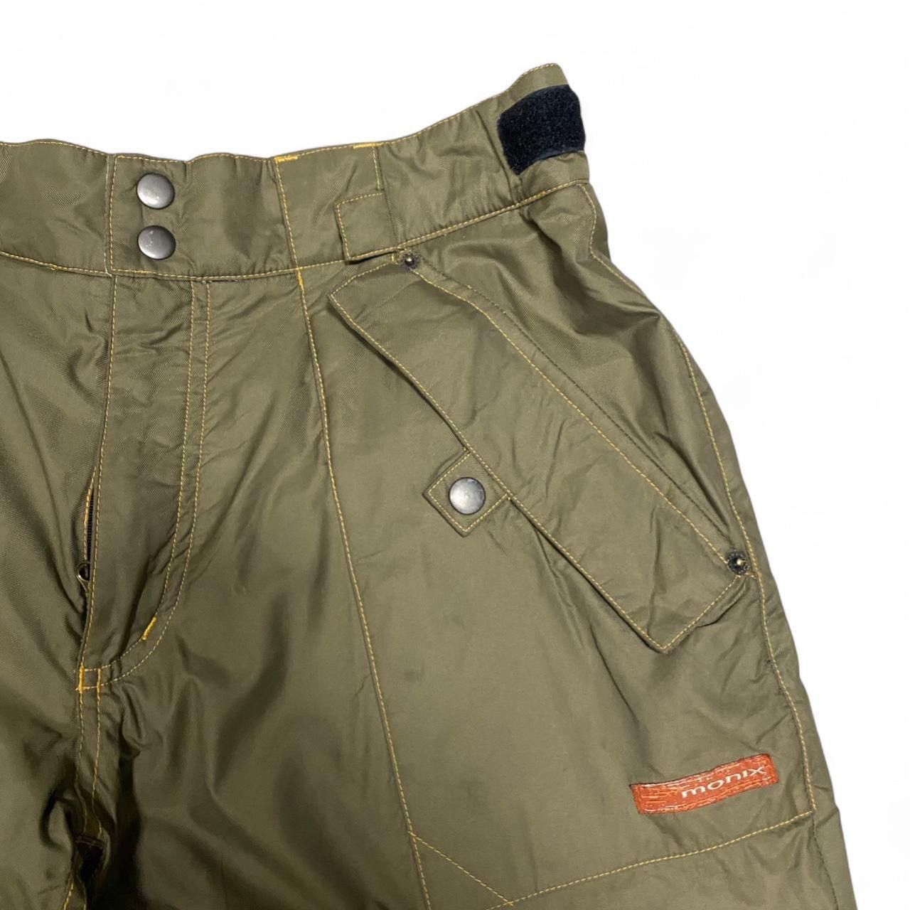 Other Y2K monix multi pocket green track pants Size US 30 / EU 46 - 5 Thumbnail