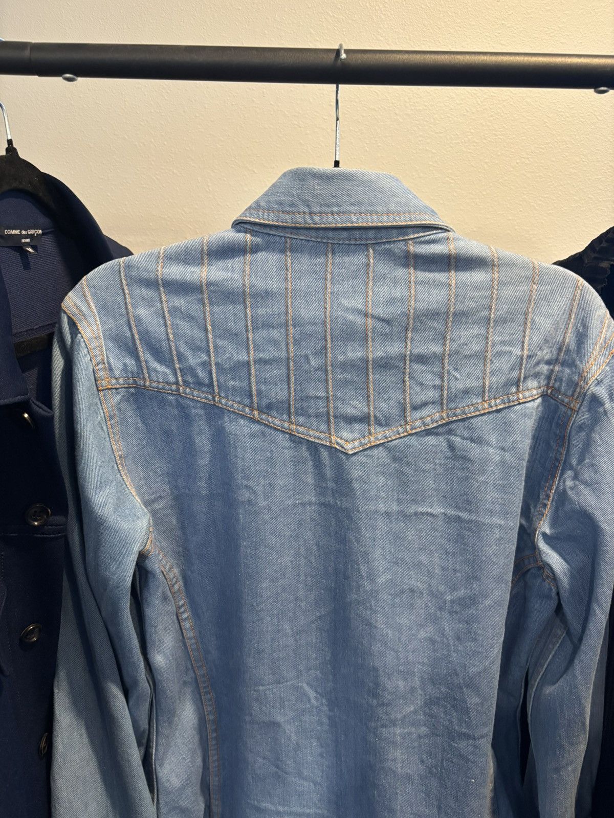 Japanese Brand BRITTANIA SPORTSWEAR Western Denim Jacket (L) 🇬🇧 Size US L / EU 52-54 / 3 - 12 Thumbnail