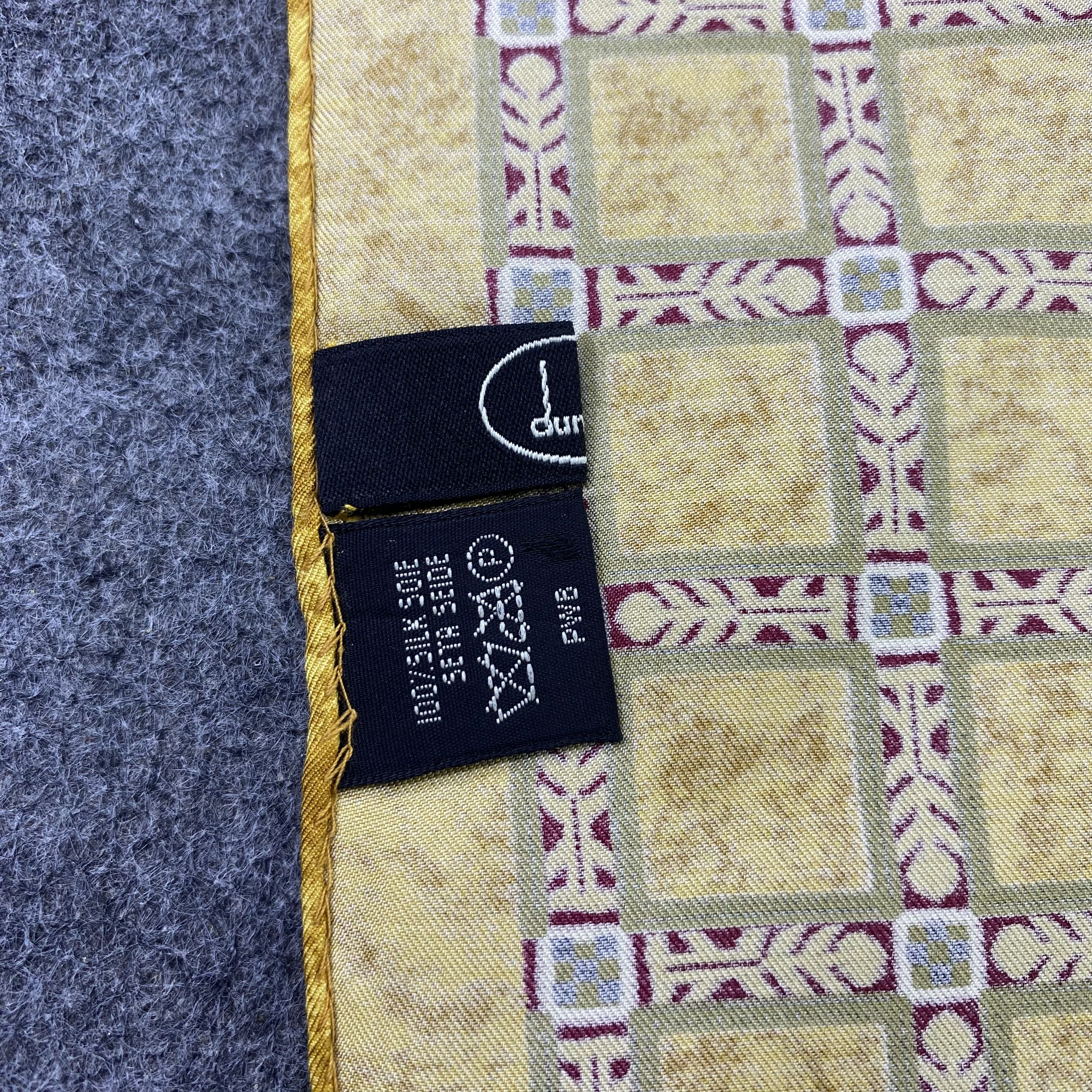 Alfred Dunhill Dunhill Handkerchief Neckerchief Bandana-B2063 Size ONE SIZE - 8 Thumbnail