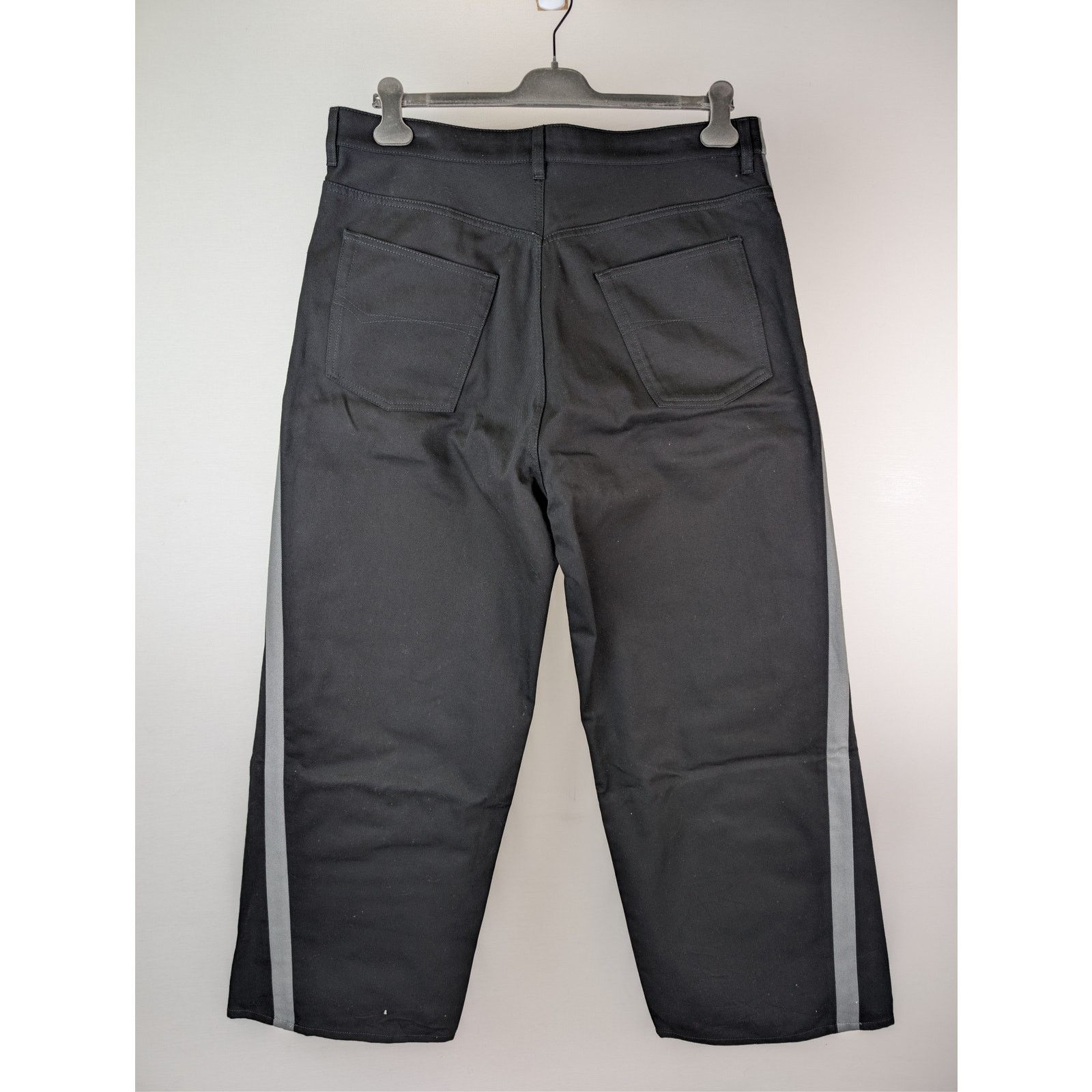 Balenciaga × Under Armour o1rshd1 TSUI Twill Denim Tracksuit Denim Pants Jeans Black Size US 30 / EU 46 - 10 Thumbnail