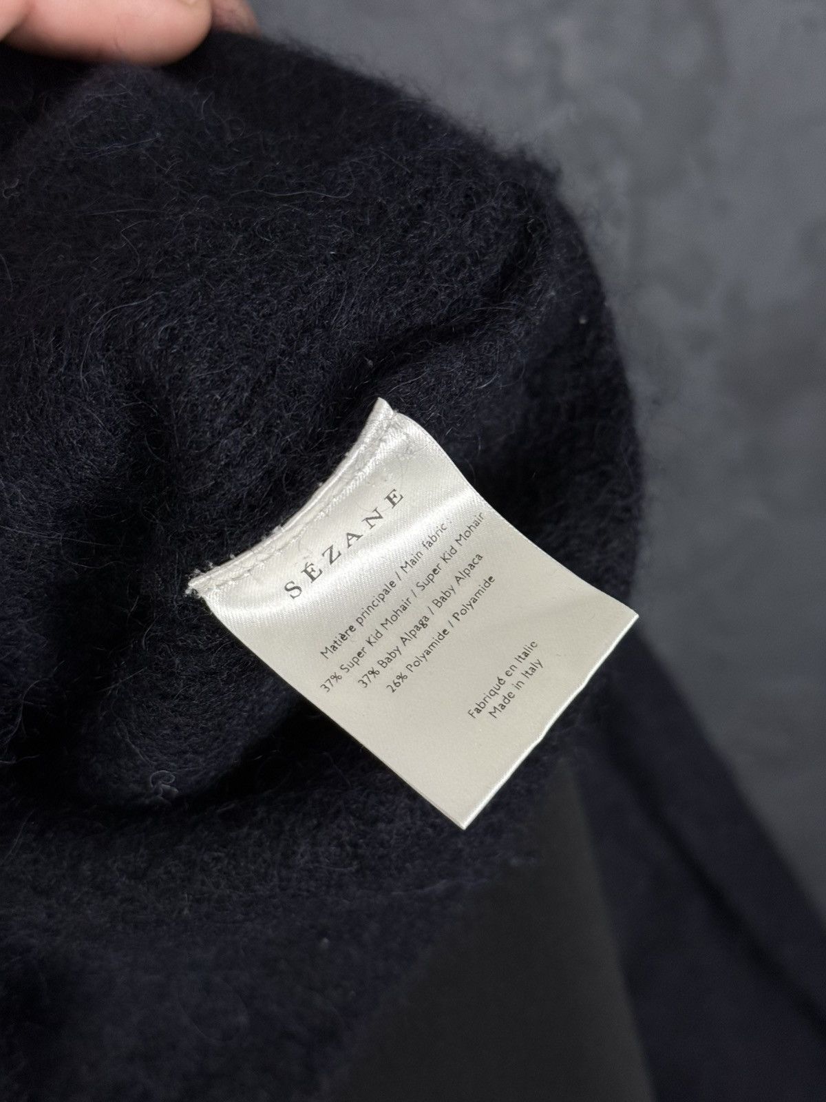 Sezane Sezane Super Mohair Alpaca Wool Sweater Size Xs Size XS / US 0-2 / IT 36-38 - 12 Thumbnail