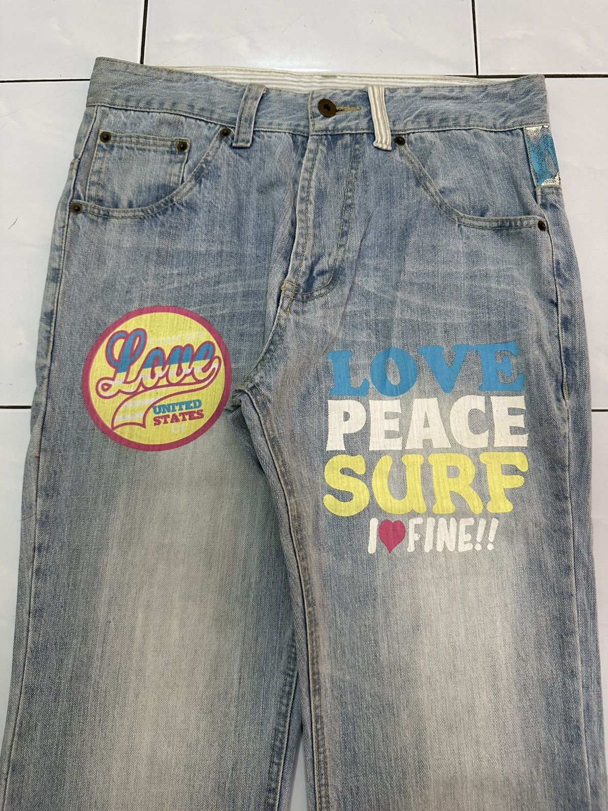 Japanese Brand Vintage CLONE DEVGRU Streetwear Denim Jeans Size US 31 - 16 Thumbnail