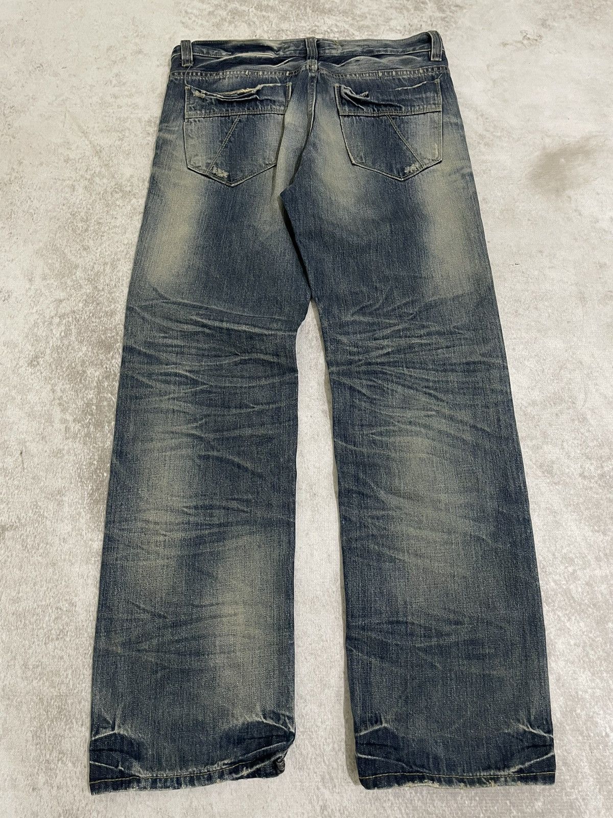 Kapital interflom japan Loose Fot Acid Wash denim Size US 34 / EU 50 - 7 Thumbnail