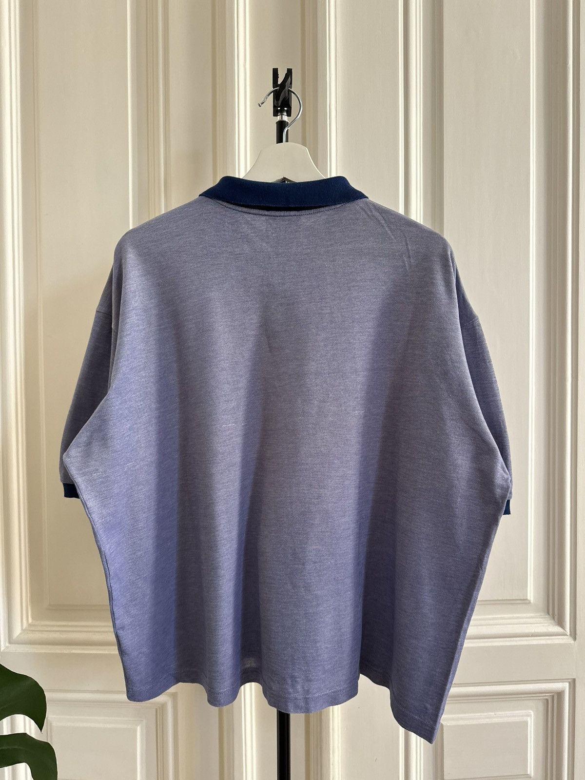 Ermenegildo Zegna Ermenegildo Zegna Yacting Vintage Luxuru Cropped 90s Polos Size US L / EU 52-54 / 3 - 6 Thumbnail