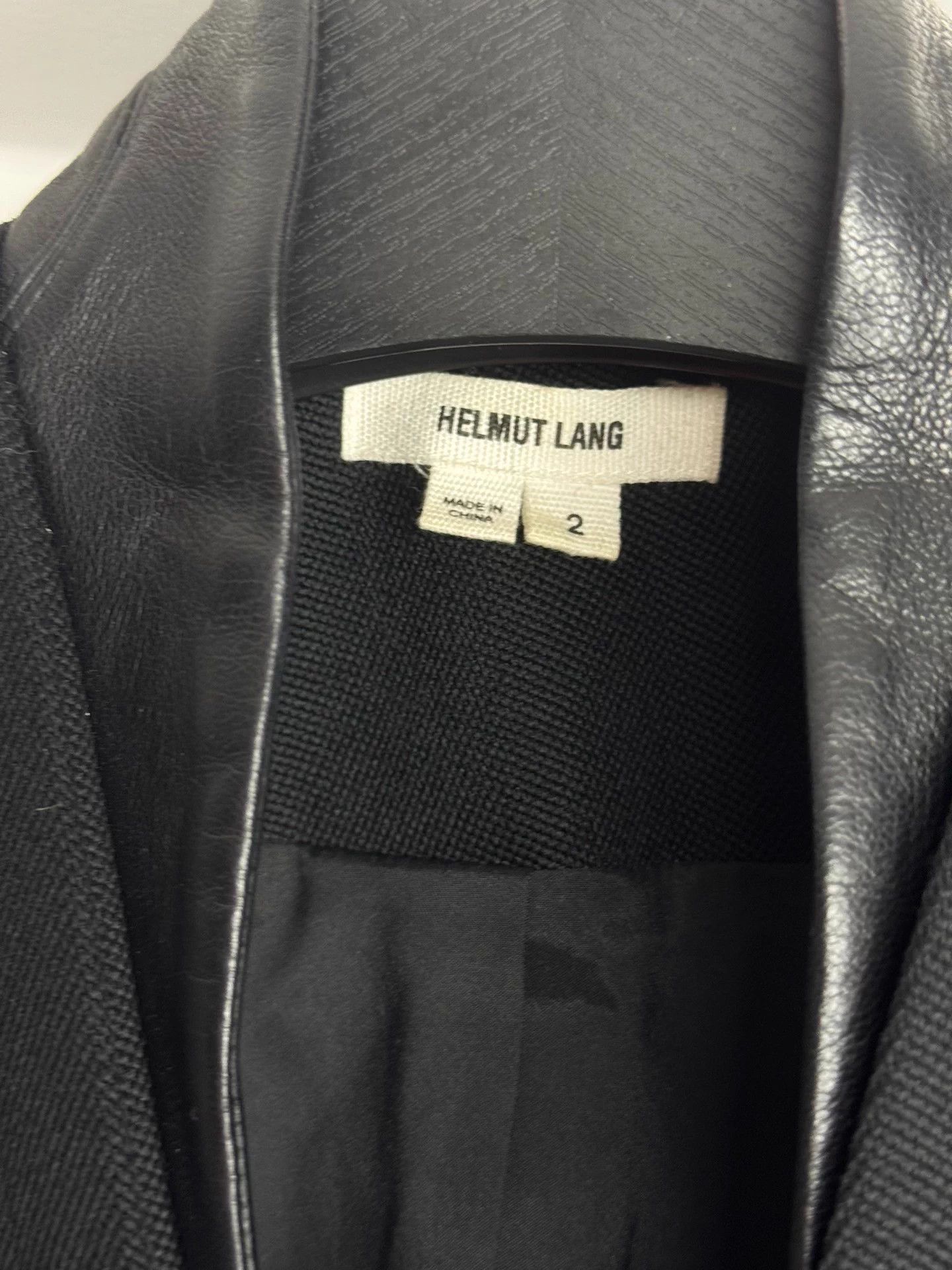 Helmut Lang Helmut Lang sheepskin wool paneled 99new blazer Size XS / US 0-2 / IT 36-38 - 4 Thumbnail