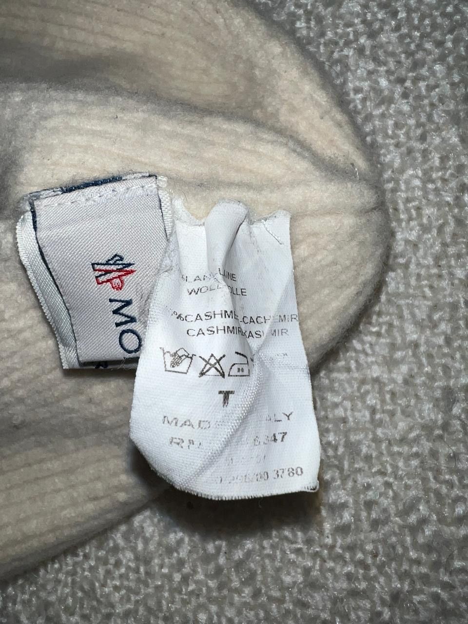 Moncler Moncler creamy beanie Size ONE SIZE - 7 Thumbnail