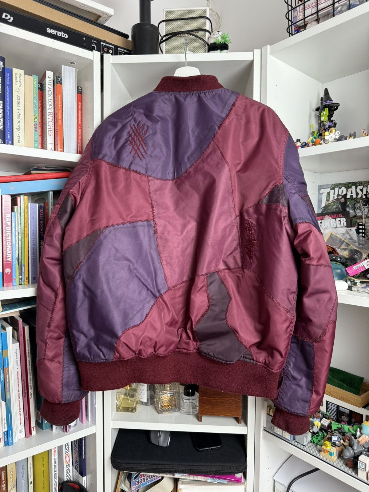 Han Kjobenhavn × Schott Schott x Han Kjøbenhavn patchwork MA-1 military bomber jacket Size US L / EU 52-54 / 3 - 2 Thumbnail