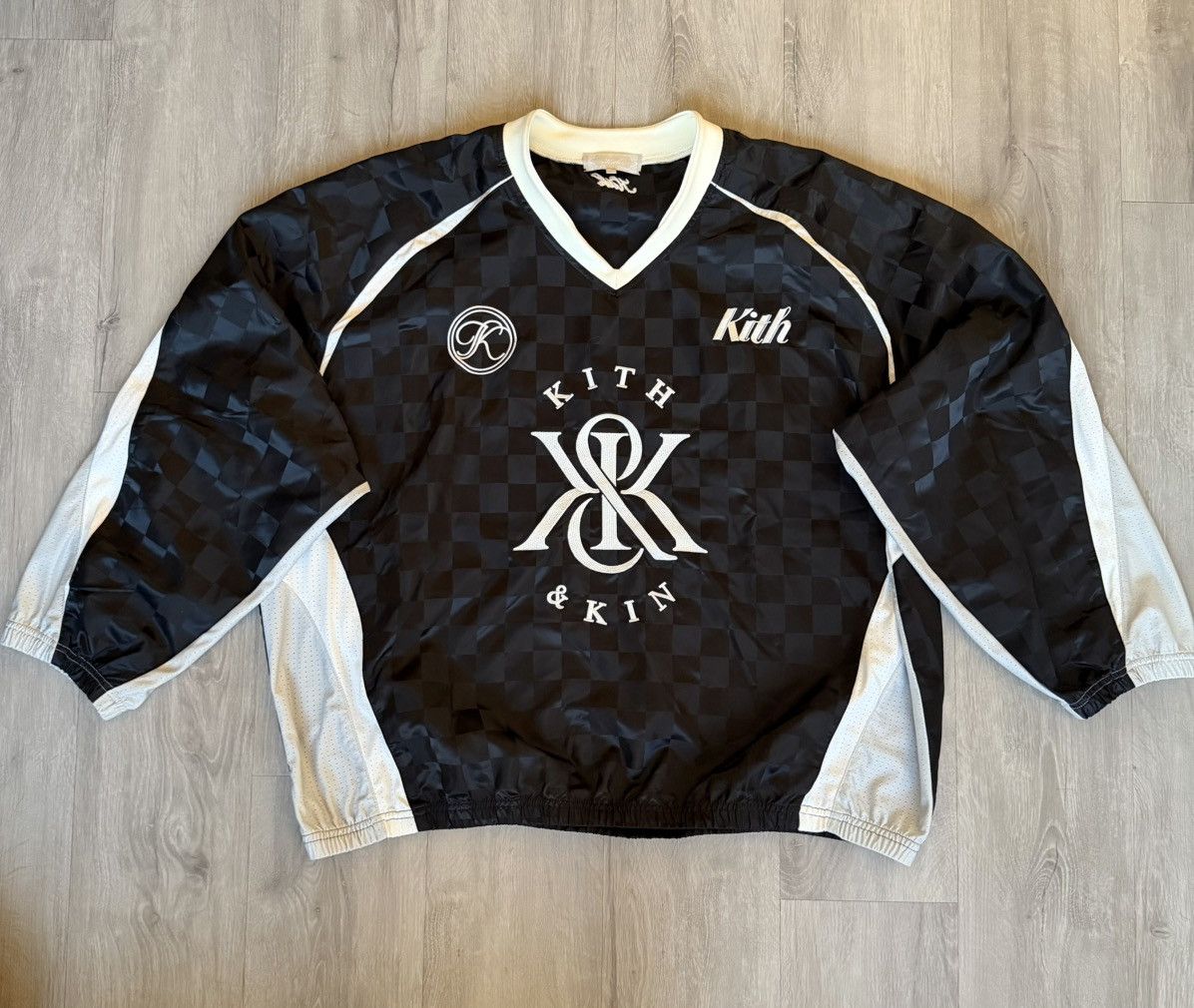 Kith Kith checkered satin dayton combo pullover Size US XXL / EU 58 / 5 - 13 Thumbnail