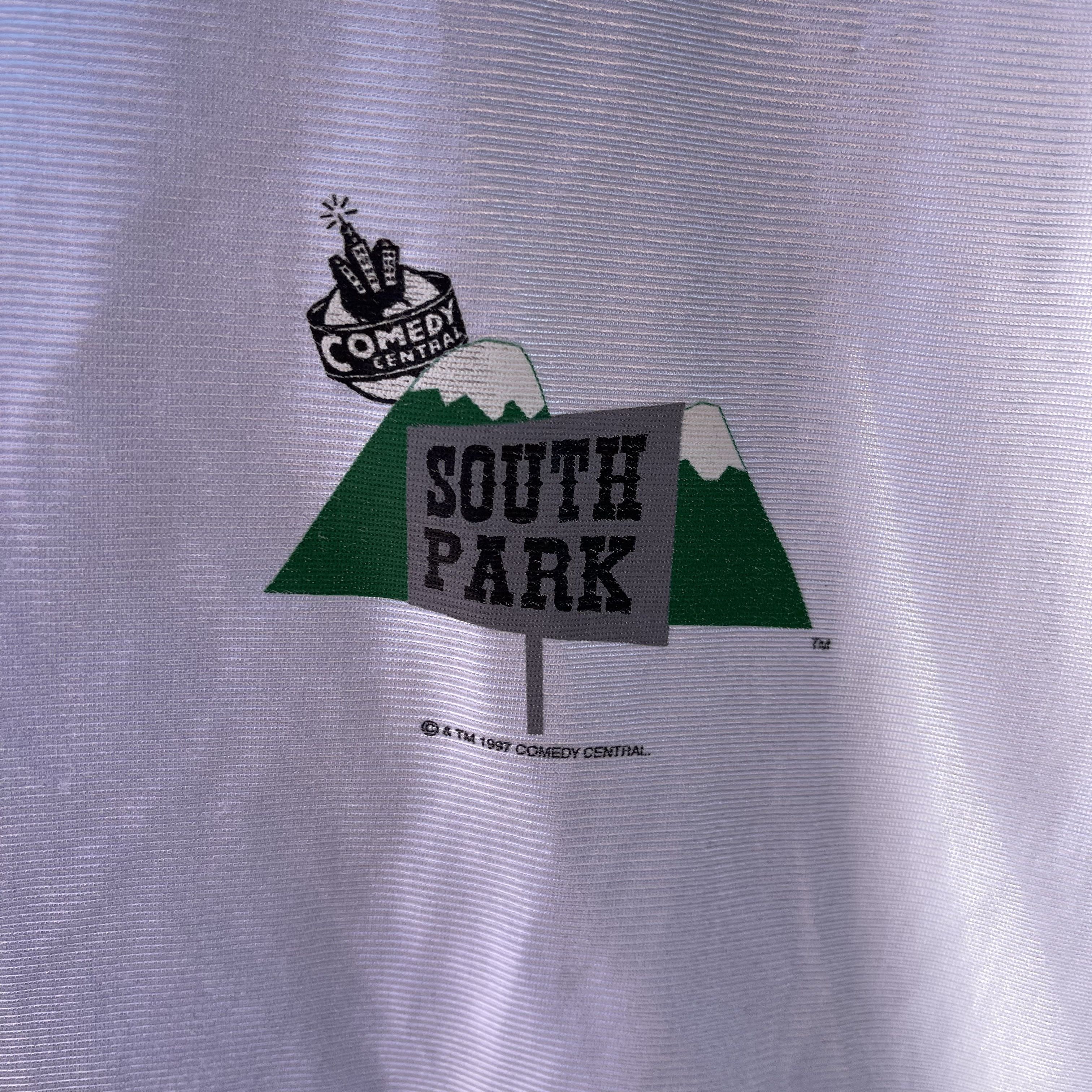Vintage 1997 Comedy Central South Park Jersey Size US L / EU 52-54 / 3 - 3 Thumbnail