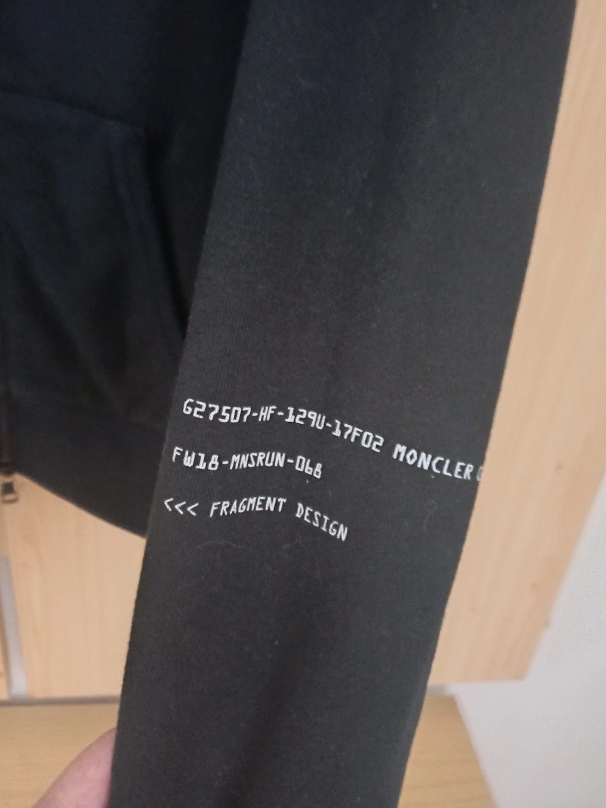 Moncler 7 Moncler Fragment Hiroshi Fujiwara Hoodie Black - Size M Size US M / EU 48-50 / 2 - 5 Thumbnail