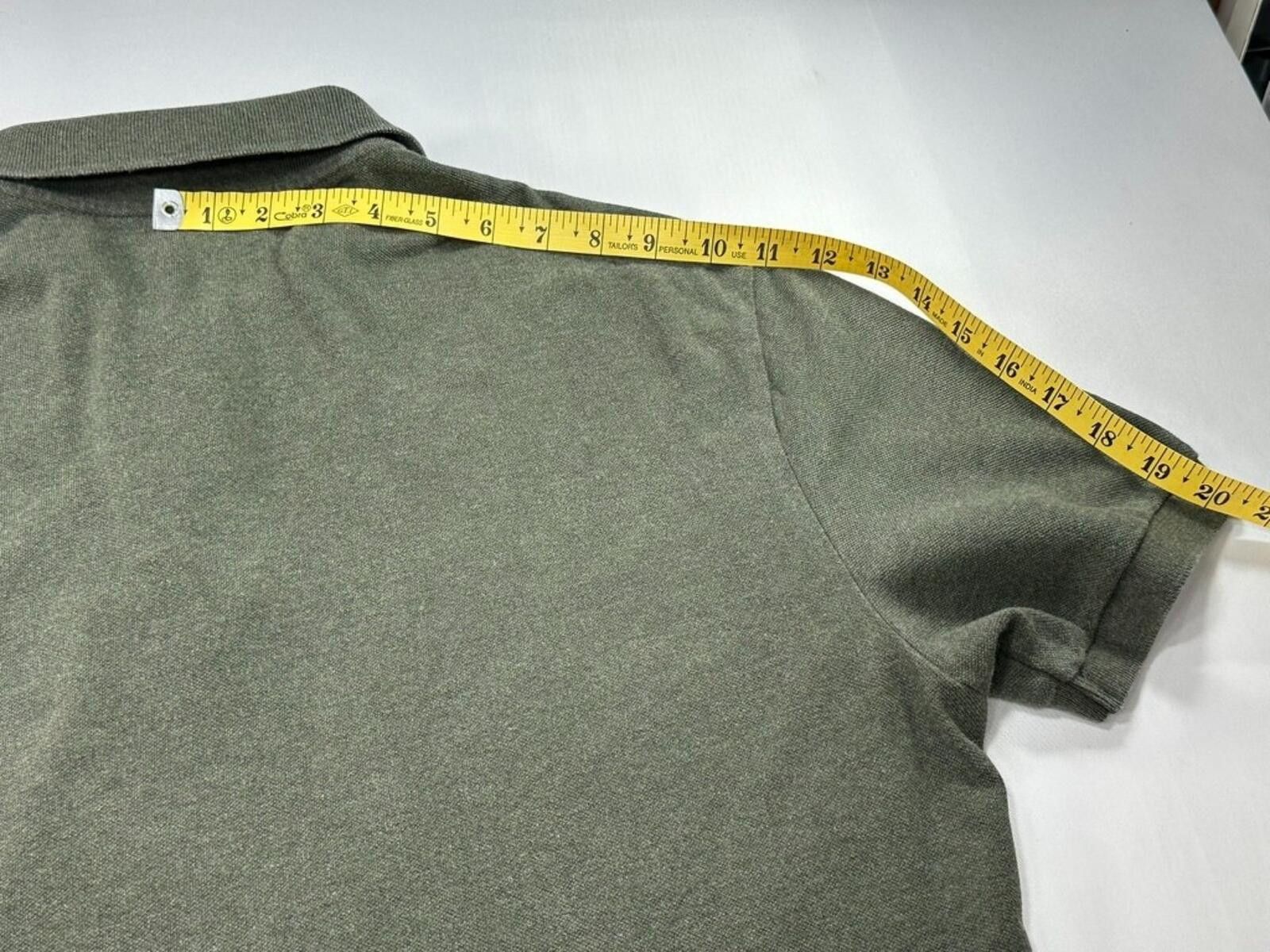 Eddie Bauer Eddie Bauer 1/4 Button 100% Cotton Polo Shirt Green Mens L Size US L / EU 52-54 / 3 - 5 Thumbnail