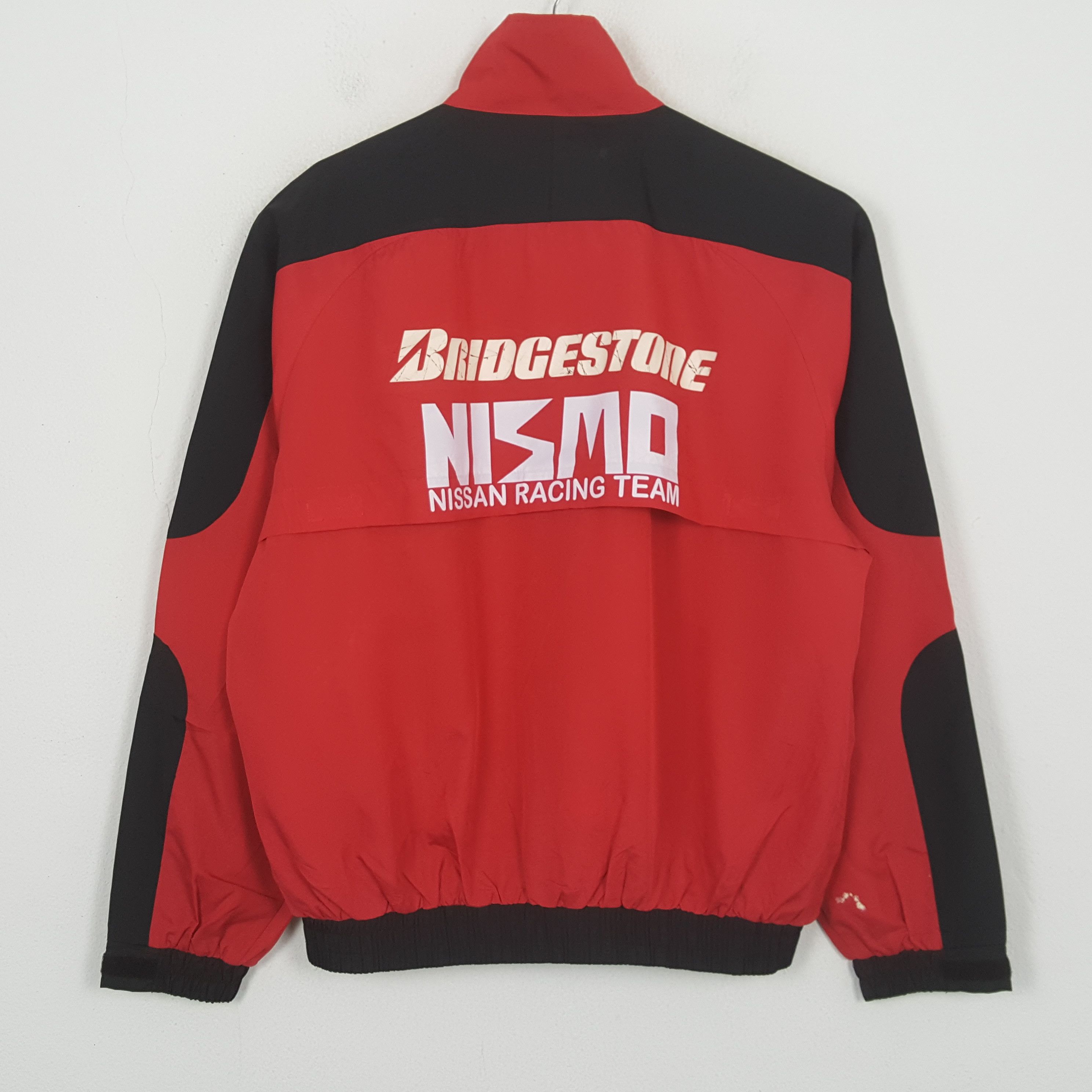 Vintage Bridgestone X Nismo Nissan Racing Team Custom Jacket C302N2 Size US XL / EU 56 / 4 - 1 Thumbnail