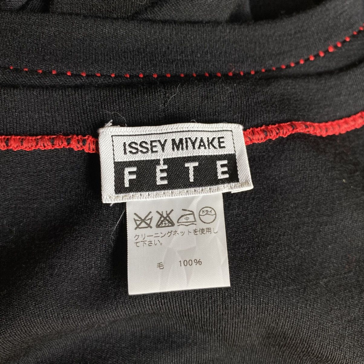 Issey Miyake ISSEY MIYAKE Black Asymmetrical Stitch Dress Size XS / US 0-2 / IT 36-38 - 19 Thumbnail