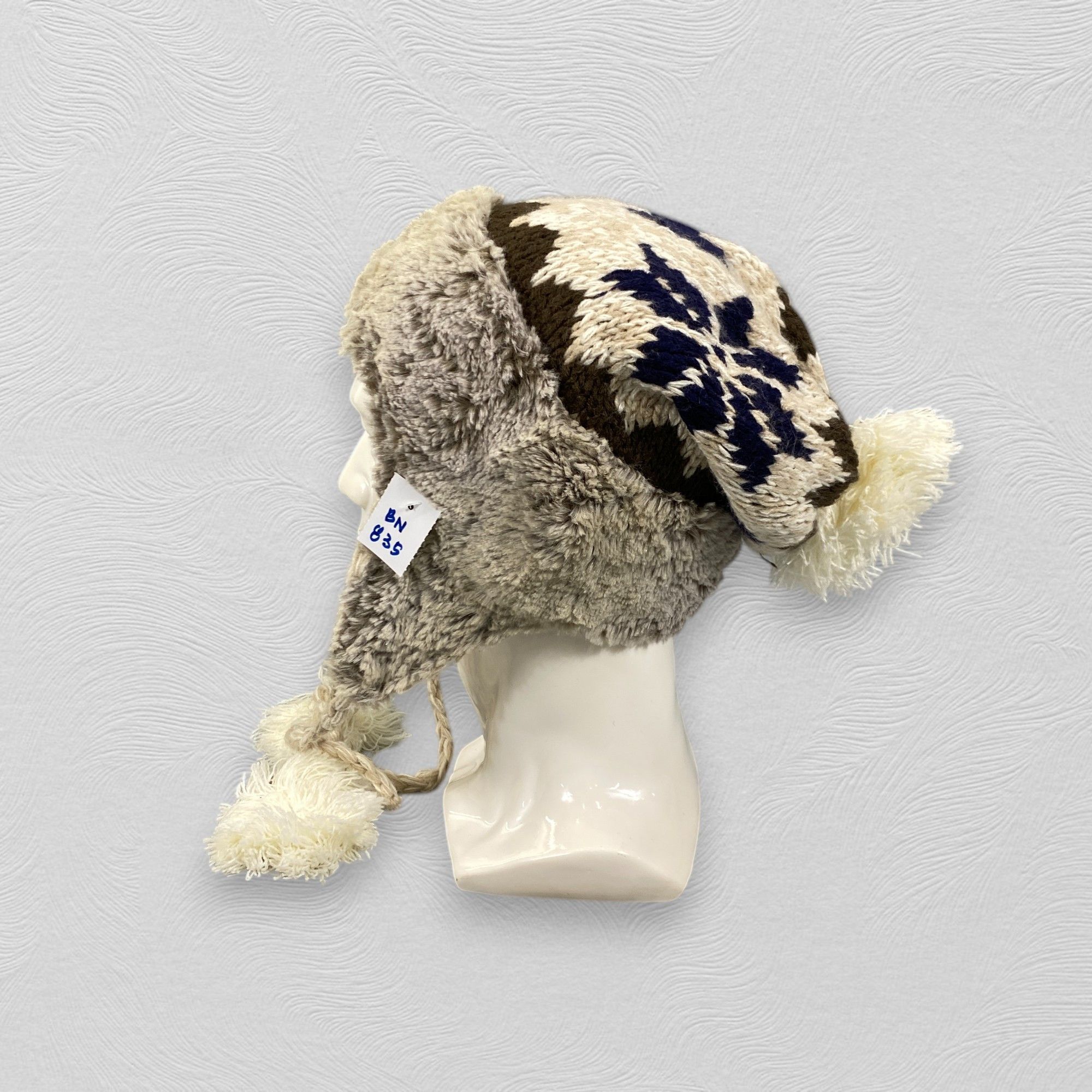 Japanese Brand Vintage Ear Flap Snow Cap Fur Hat -BN835 Size ONE SIZE - 1 Thumbnail