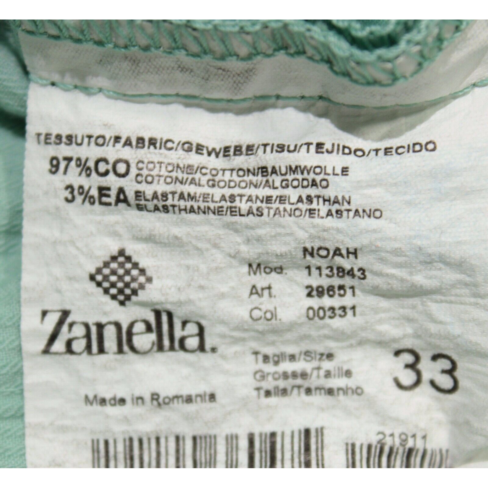 Zanella Zanella New with tags Chino Size 33 US In Green Size US 33 - 7 Thumbnail