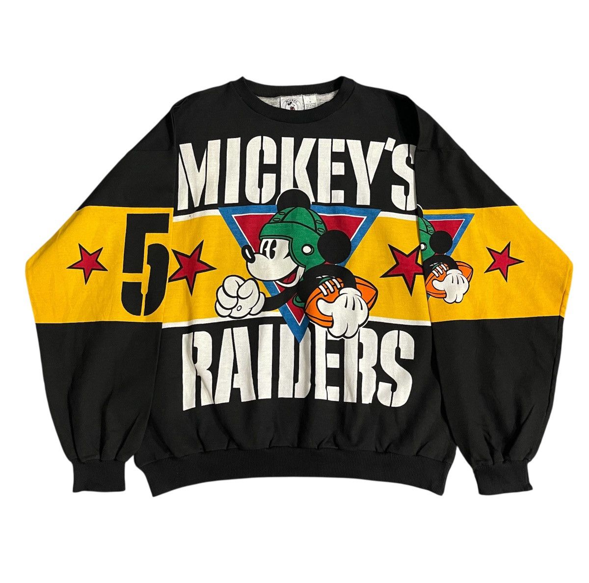 Vintage Vintage Mickey Raiders JG Hook Sweatshirt Size US L / EU 52-54 / 3 - 1 Thumbnail