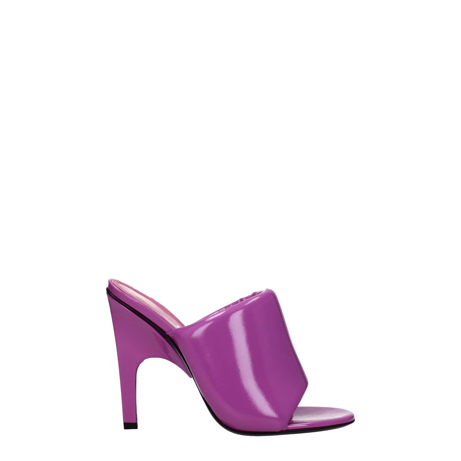 The Attico ob1o1e1224 Leather Eco Sandals in Purple Size US 10 / IT 40 - 1 Thumbnail