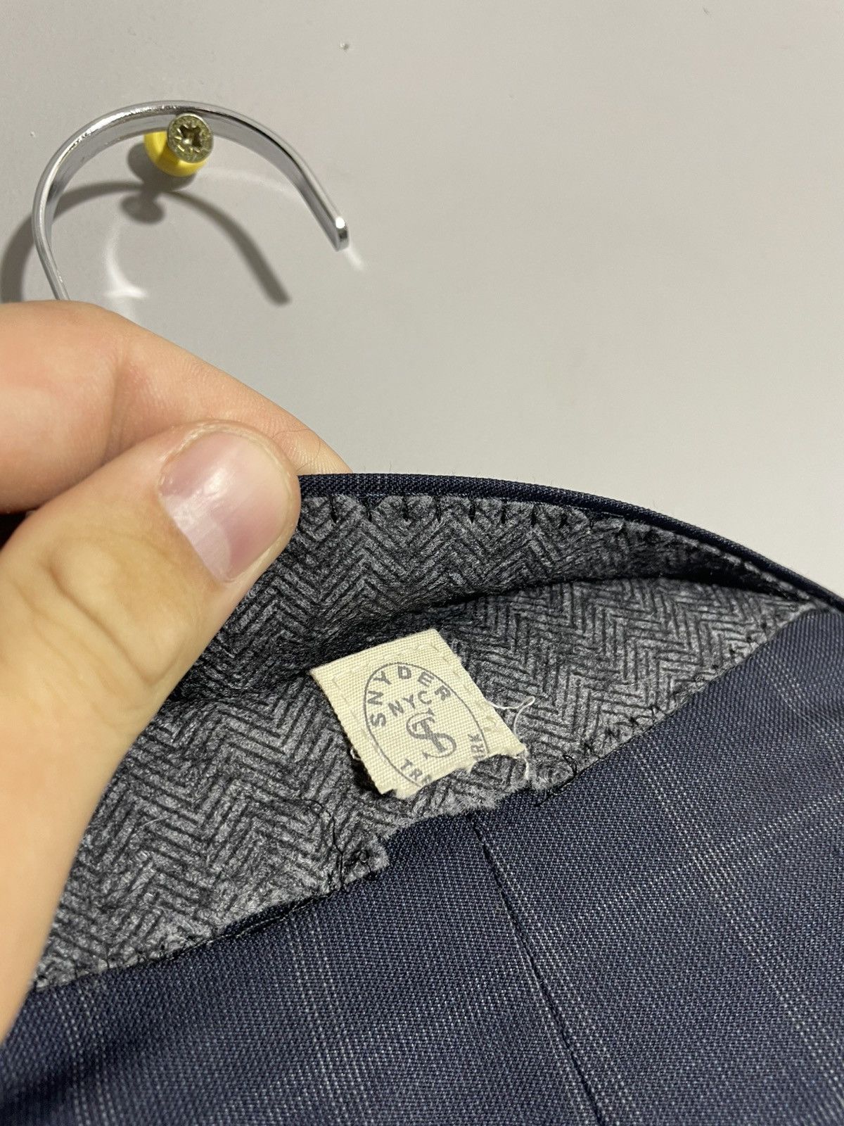 Todd Snyder Todd Snyder Mayfair Fit Check pattern wool mens suit Size 42R - 18 Thumbnail