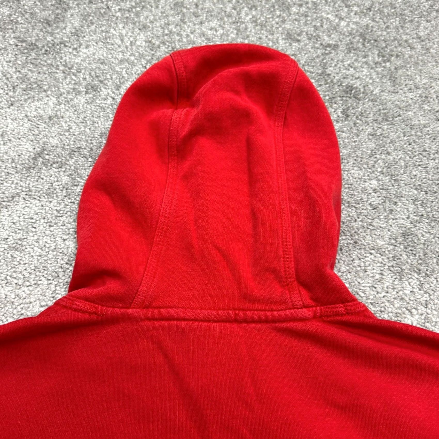 Nike Nike Hoodie Pullover Sweatshirt Mens Large Red Fleece Swoosh Activewear Athletic Size US L / EU 52-54 / 3 - 3 Thumbnail