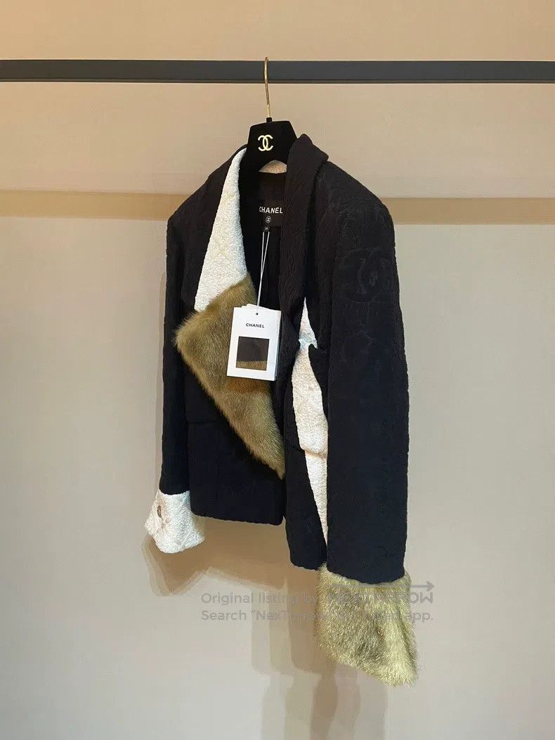 Chanel Chanel Castle Series Handicraft Lapel Coat Size XXS / US 00 / IT 34 - 5 Thumbnail