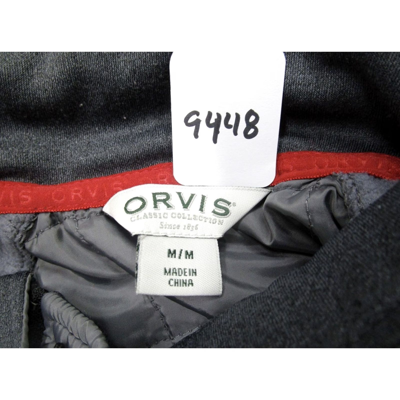 Orvis Orvis Jacket Mens M Gray Performance Full Zip Quilted Hybrid Fleece Hiking Size US M / EU 48-50 / 2 - 8 Thumbnail