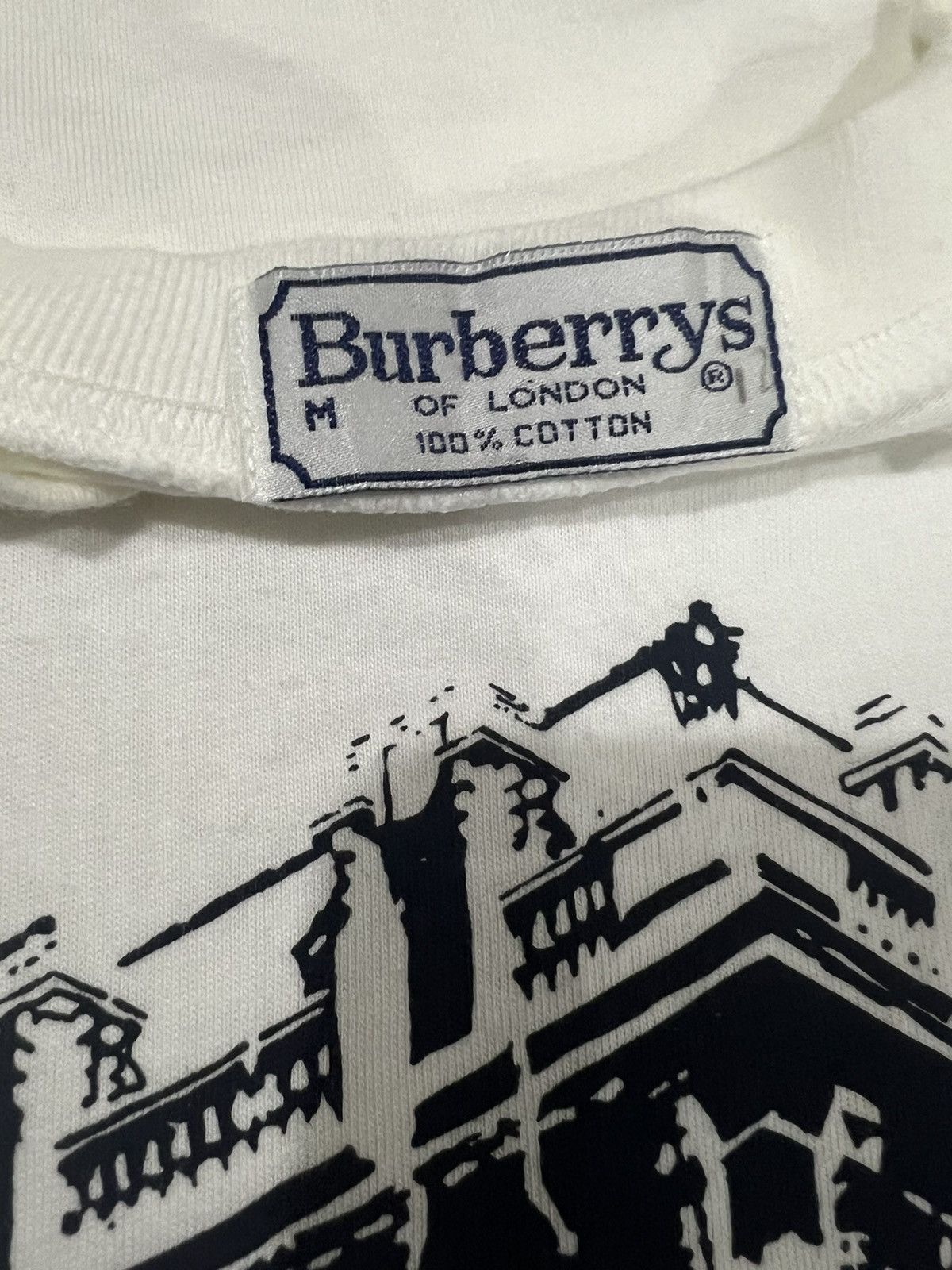 Burberry × Vintage Vintage Burberrys Haymarket London SW1 Grand Opening Shirt Size US M / EU 48-50 / 2 - 5 Thumbnail