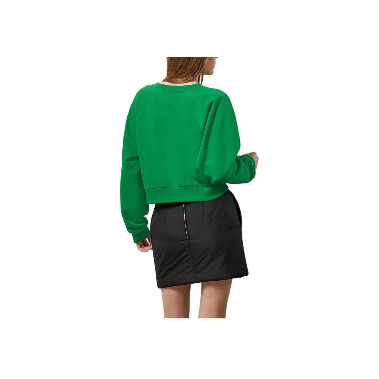 Gucci o1la5ras0526 Embroidered Knit Sweatshirt in Green Size XS / US 0-2 / IT 36-38 - 3 Thumbnail