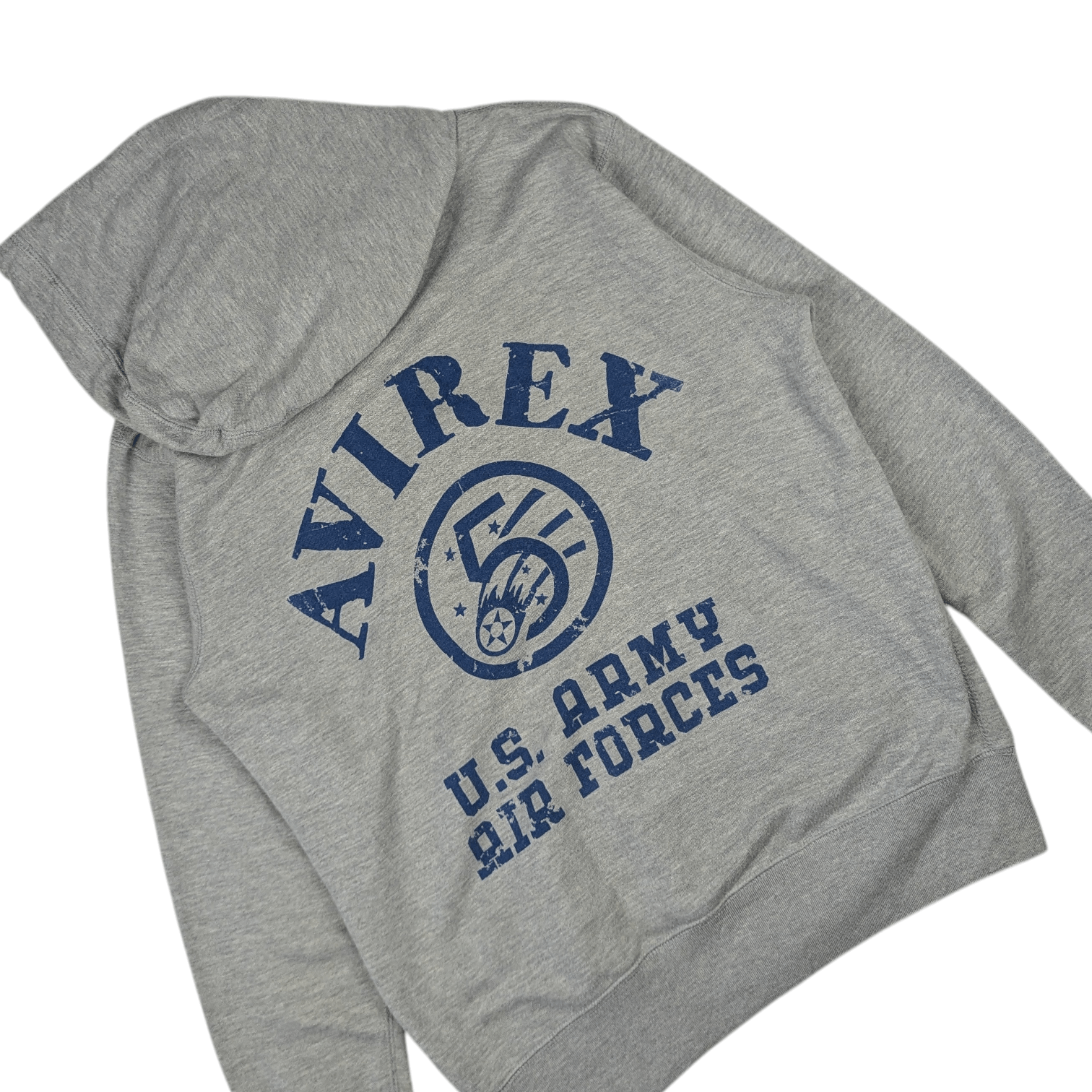 Avirex AVIREX US Army Air Forces Big Logo Zipper Hoodie Size US M / EU 48-50 / 2 - 8 Thumbnail