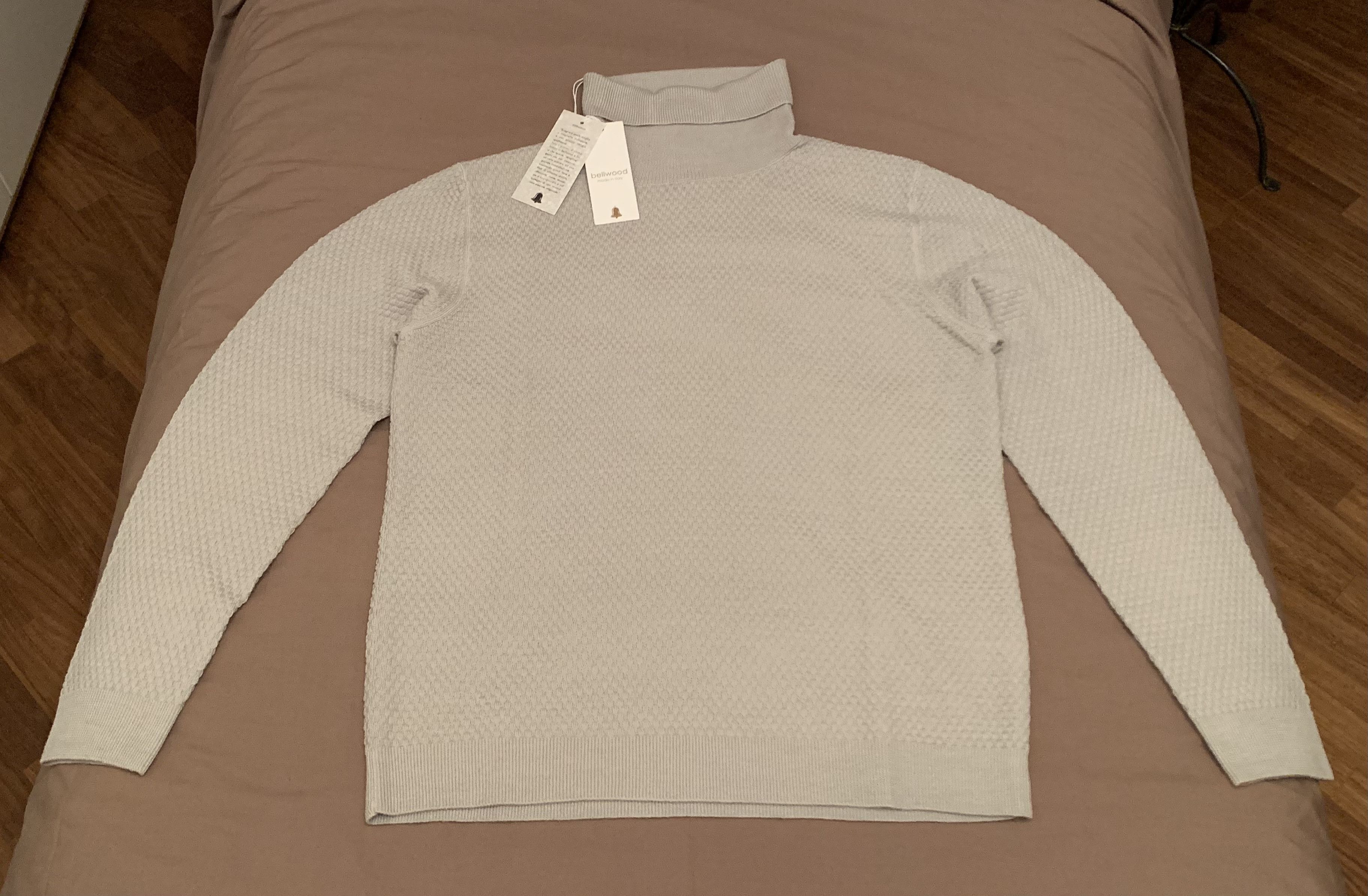 Bellwood Bellwood Men's Sweater, 100% Virgin Wool (retail €250) Size US M / EU 48-50 / 2 - 1 Thumbnail