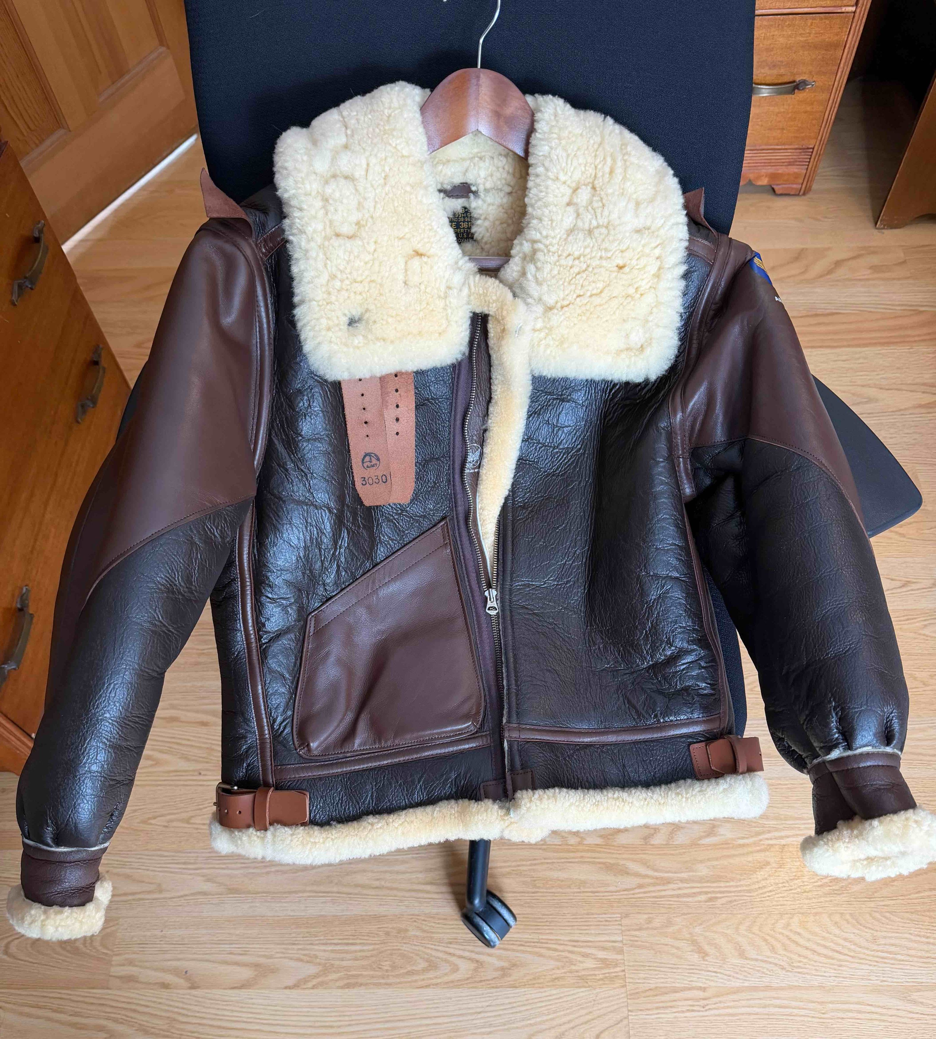 The Real McCoy's Vintage Type B-3 U.S Army Style Air Force Jacket