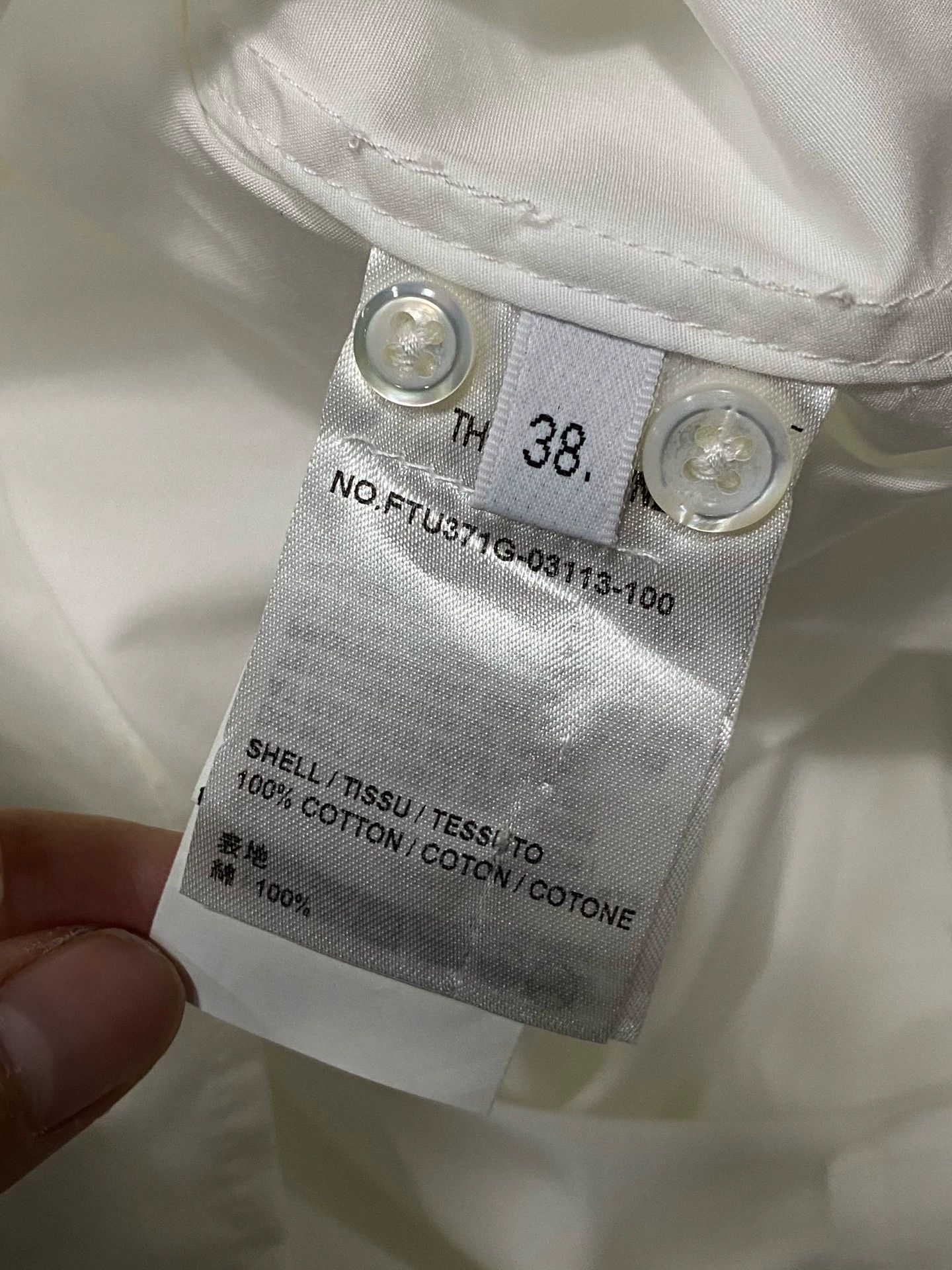Thom Browne Thom Browne TB Bow Shirt 38 New Size S / US 4 / IT 40 - 7 Thumbnail