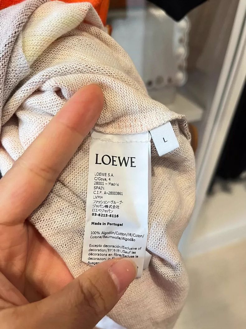 Loewe LOEWE Vacation short-sleeved T-shirt Size L / US 10 / IT 46 - 4 Thumbnail